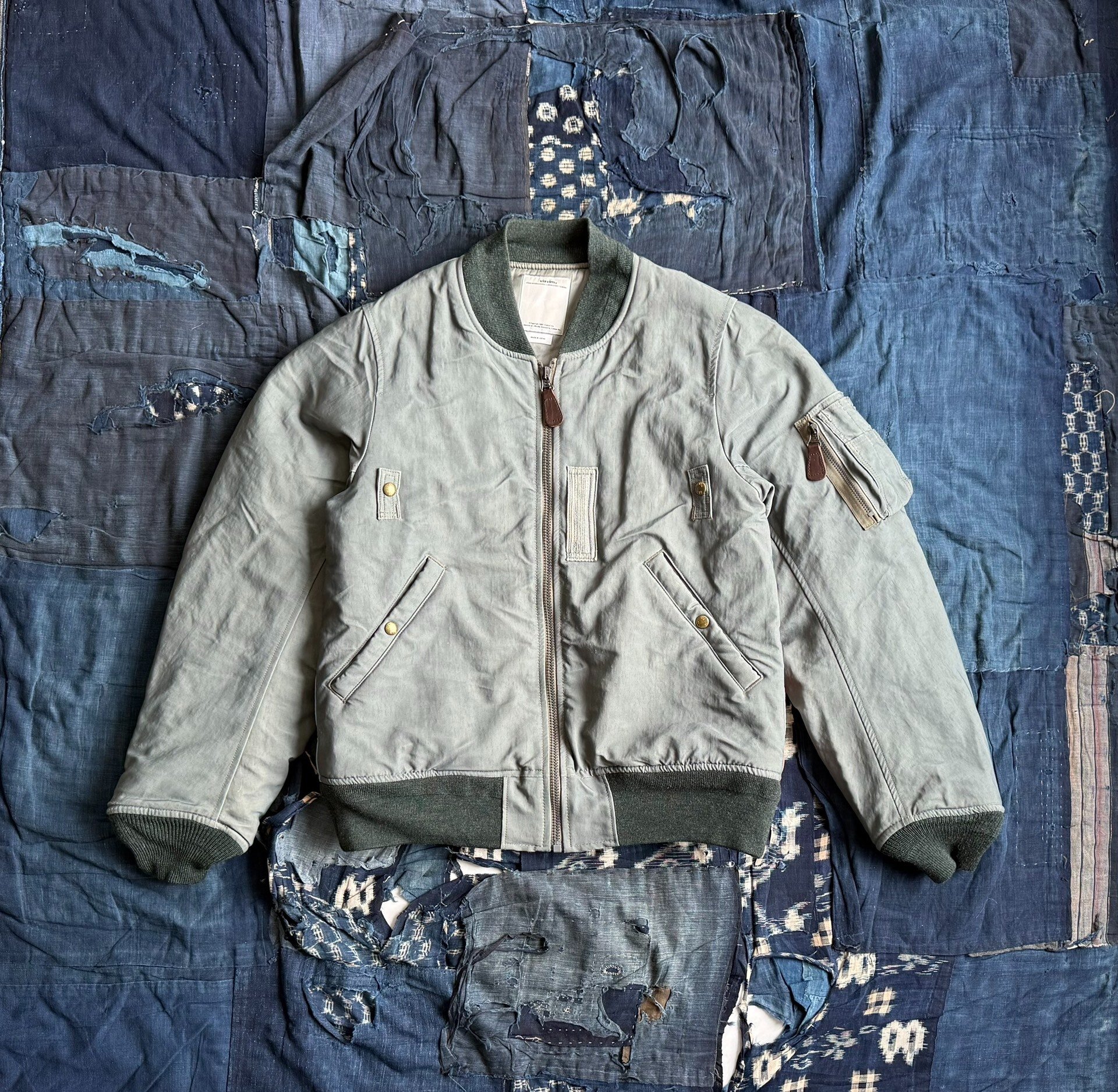 VISVIM 15AW THORSON STARS JKT MA1 — front