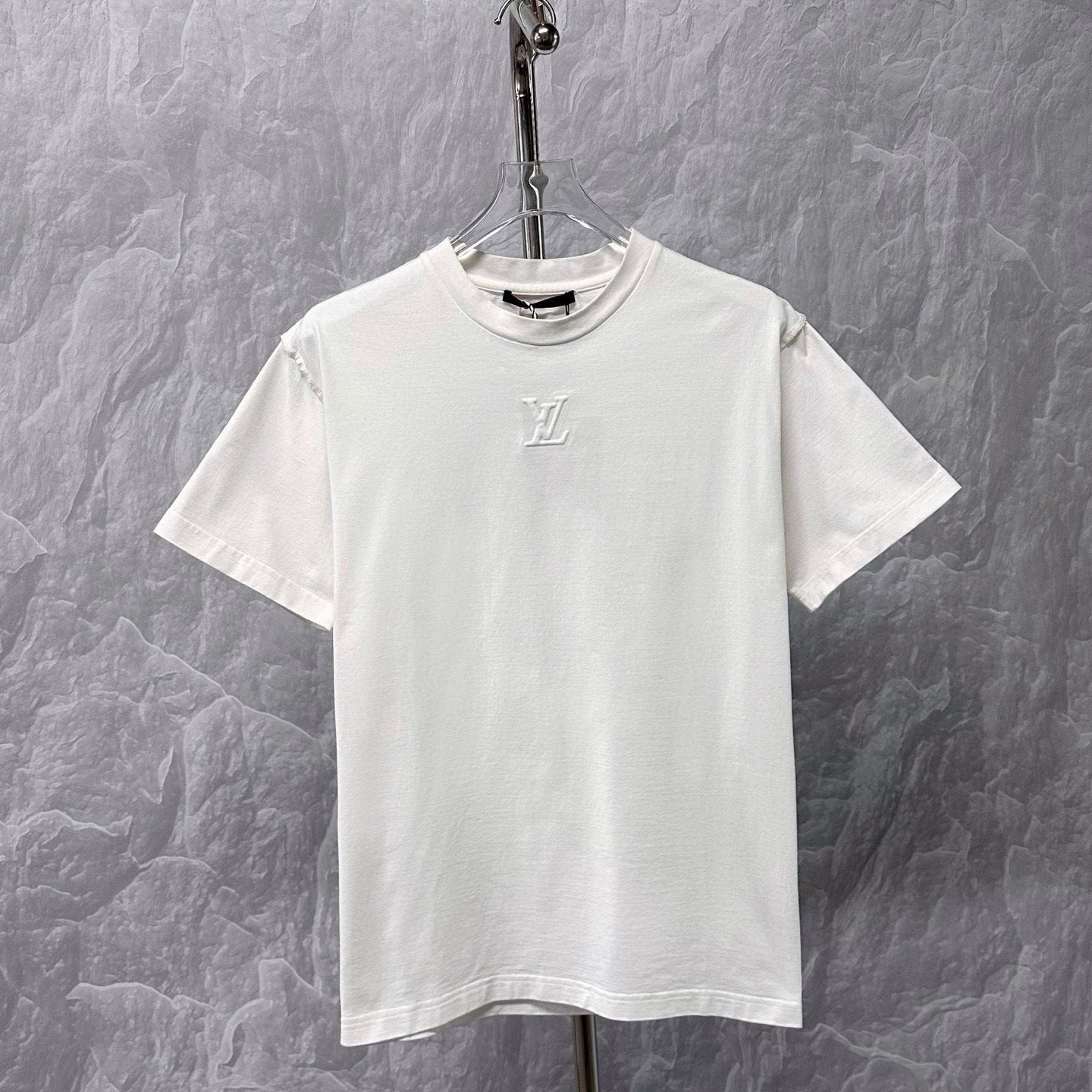 Louis Vuitton FW24 Embossed Short-Sleeve Tee
