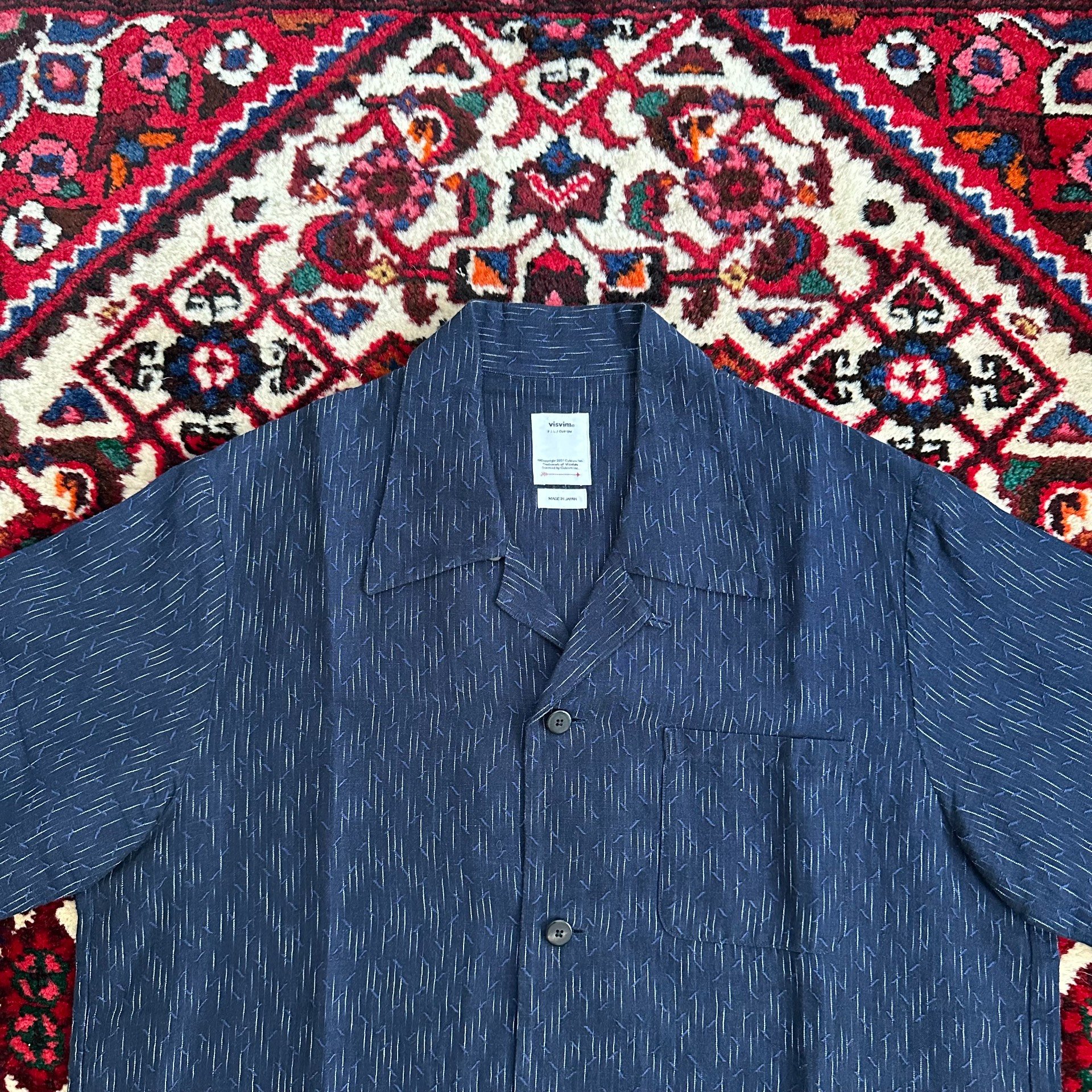 VISVIM 19SS ELLERY S/S SHIRT — back