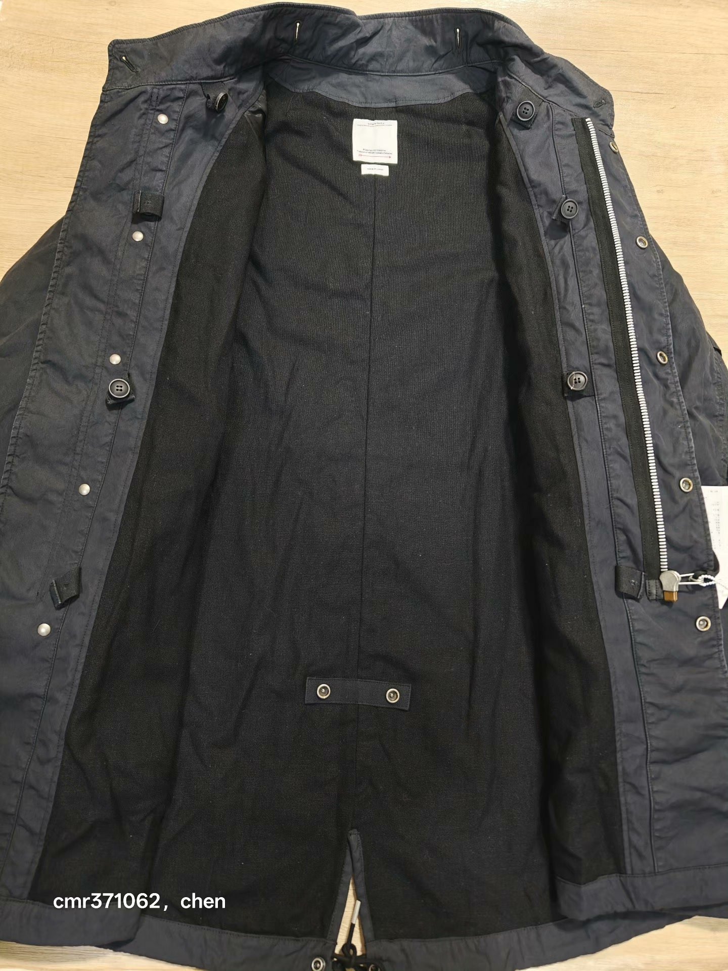 visvim 25AW Six Five Fishtail Parka — back