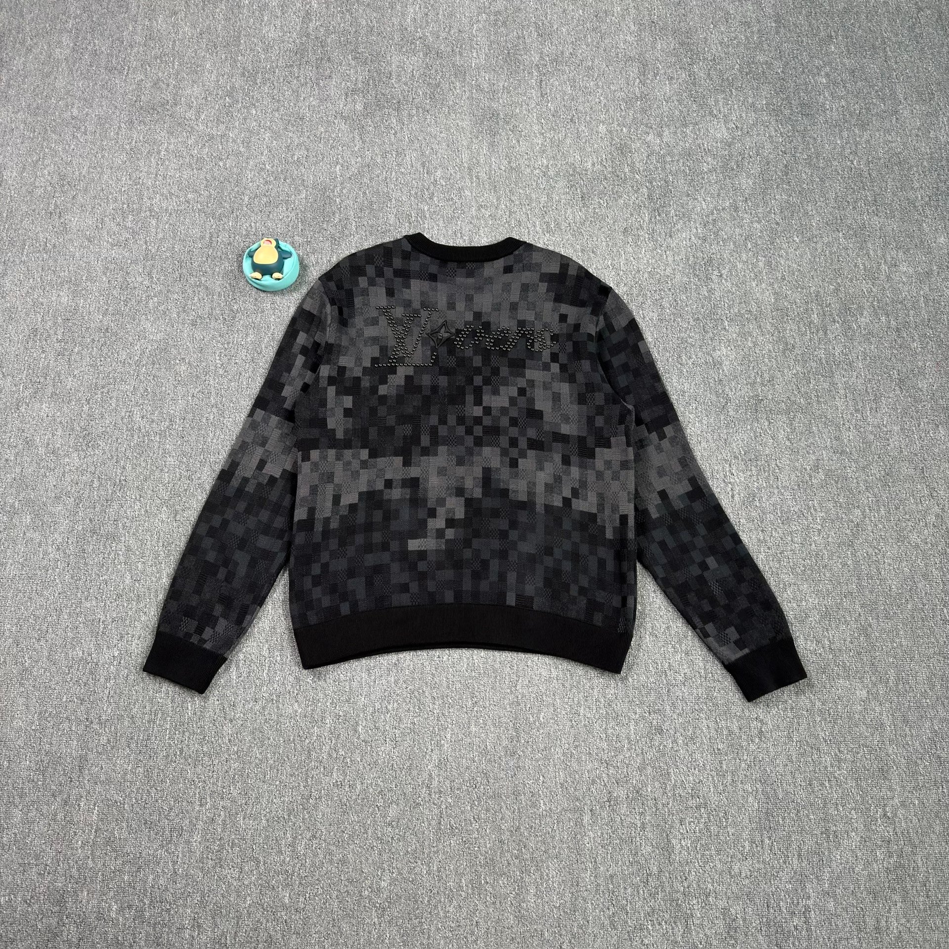 Louis Vuitton Camo Crew Neck Sweater — front