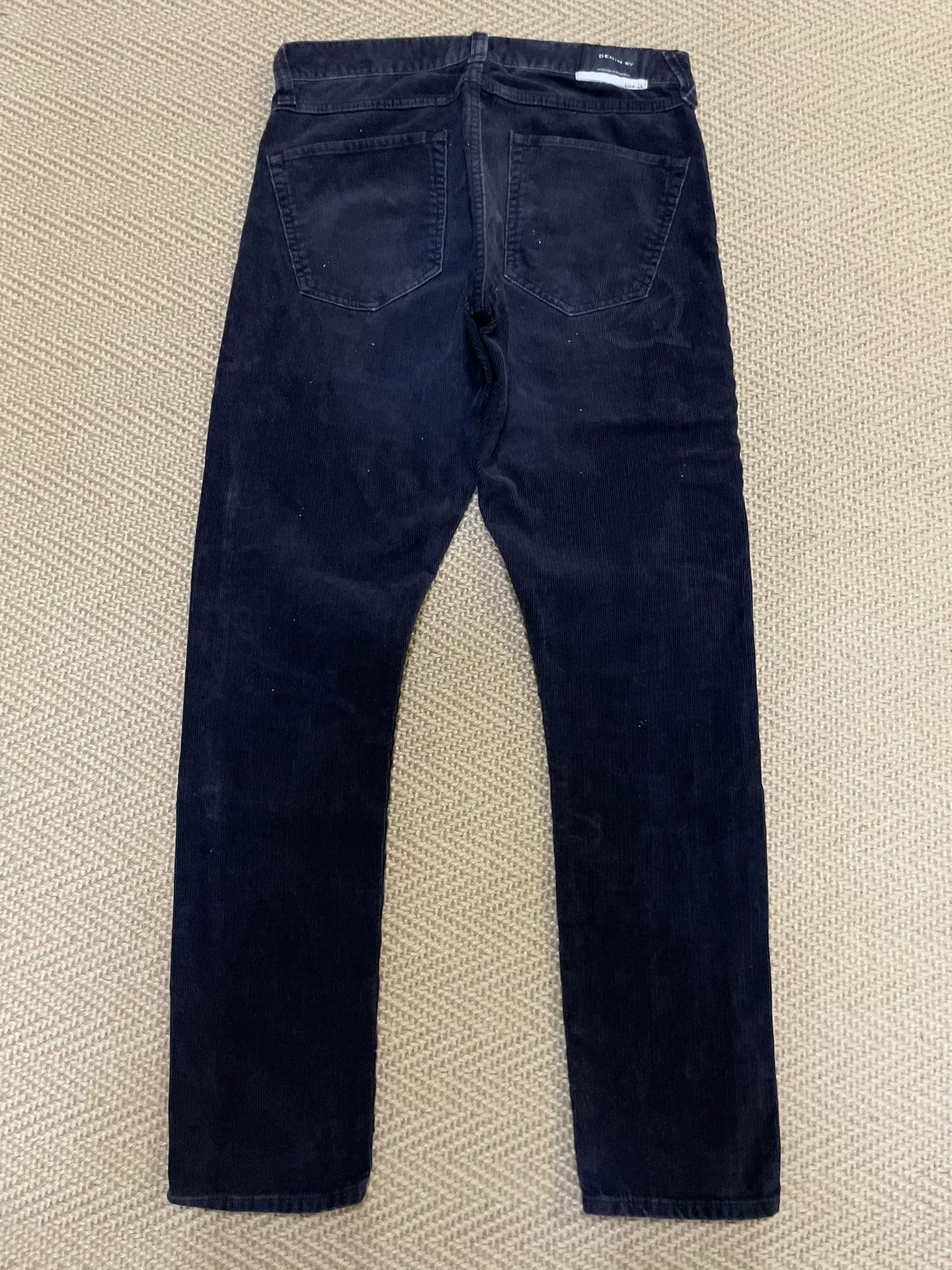 Vanquish Fragment Distressed Splatter Corduroy Pants — front