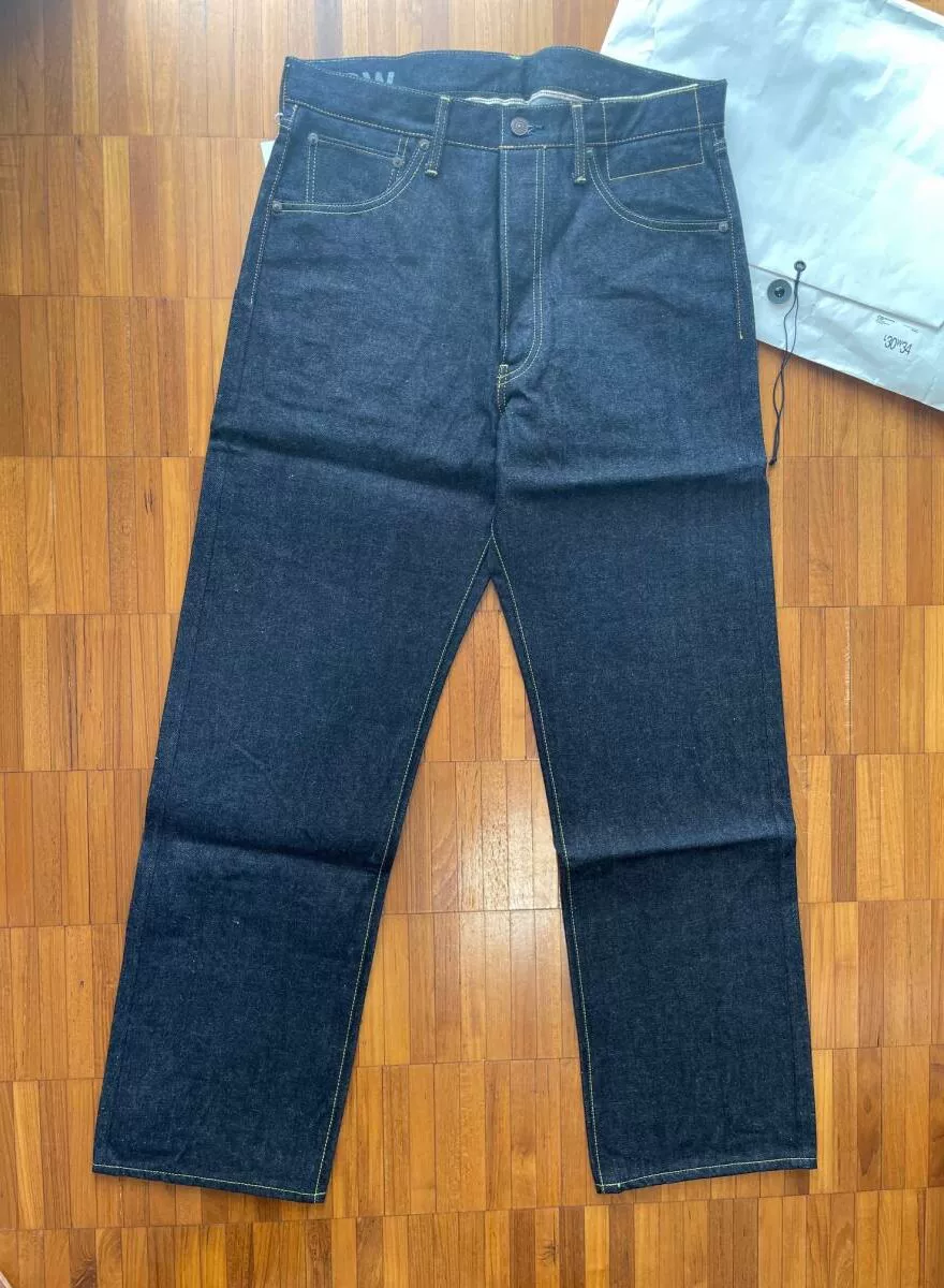 visvim 22AW Social Sculpture 01 RAW Jeans