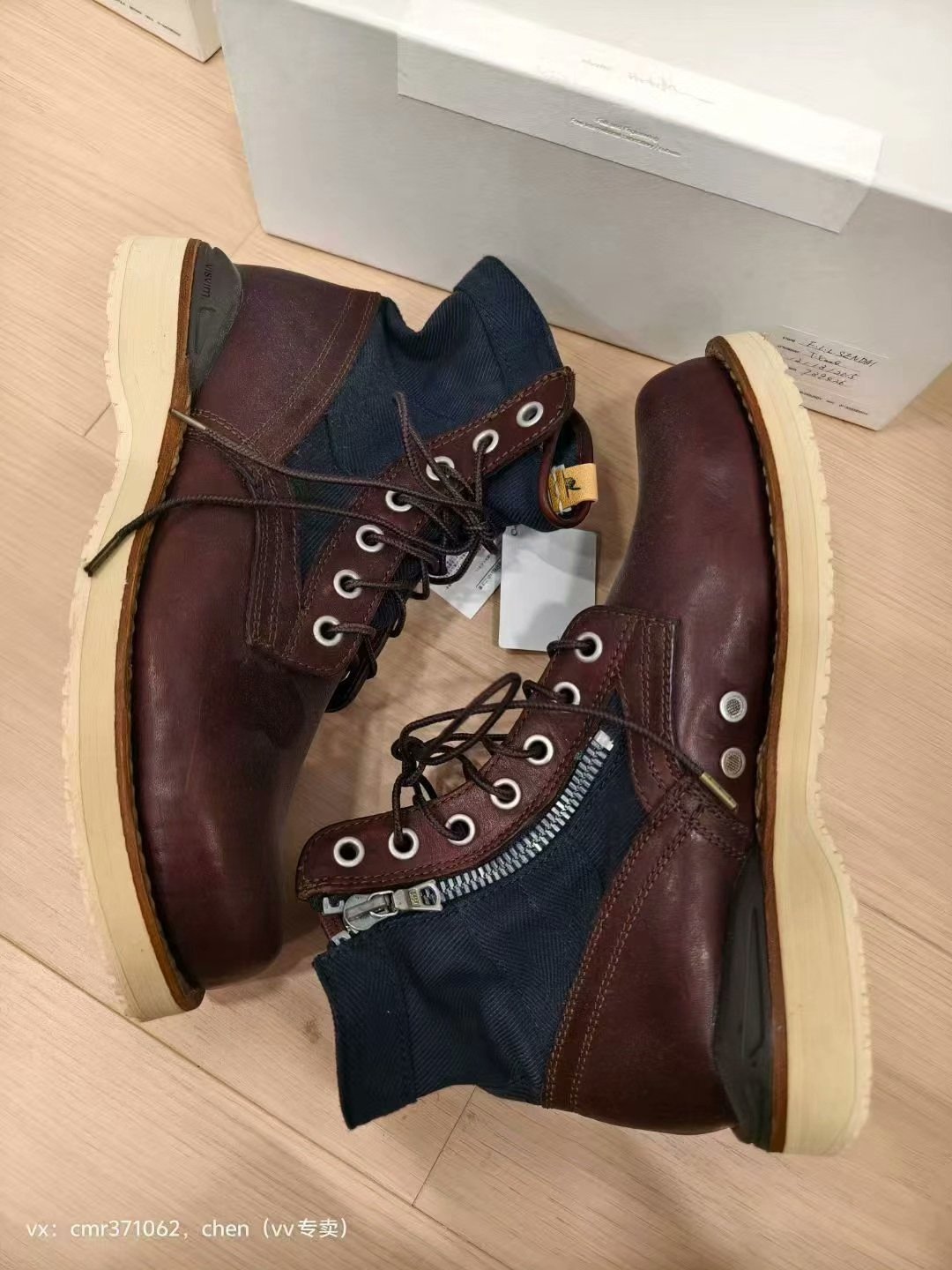 visvim 15AW 7-Hole 73-Folk (Veggie) — back