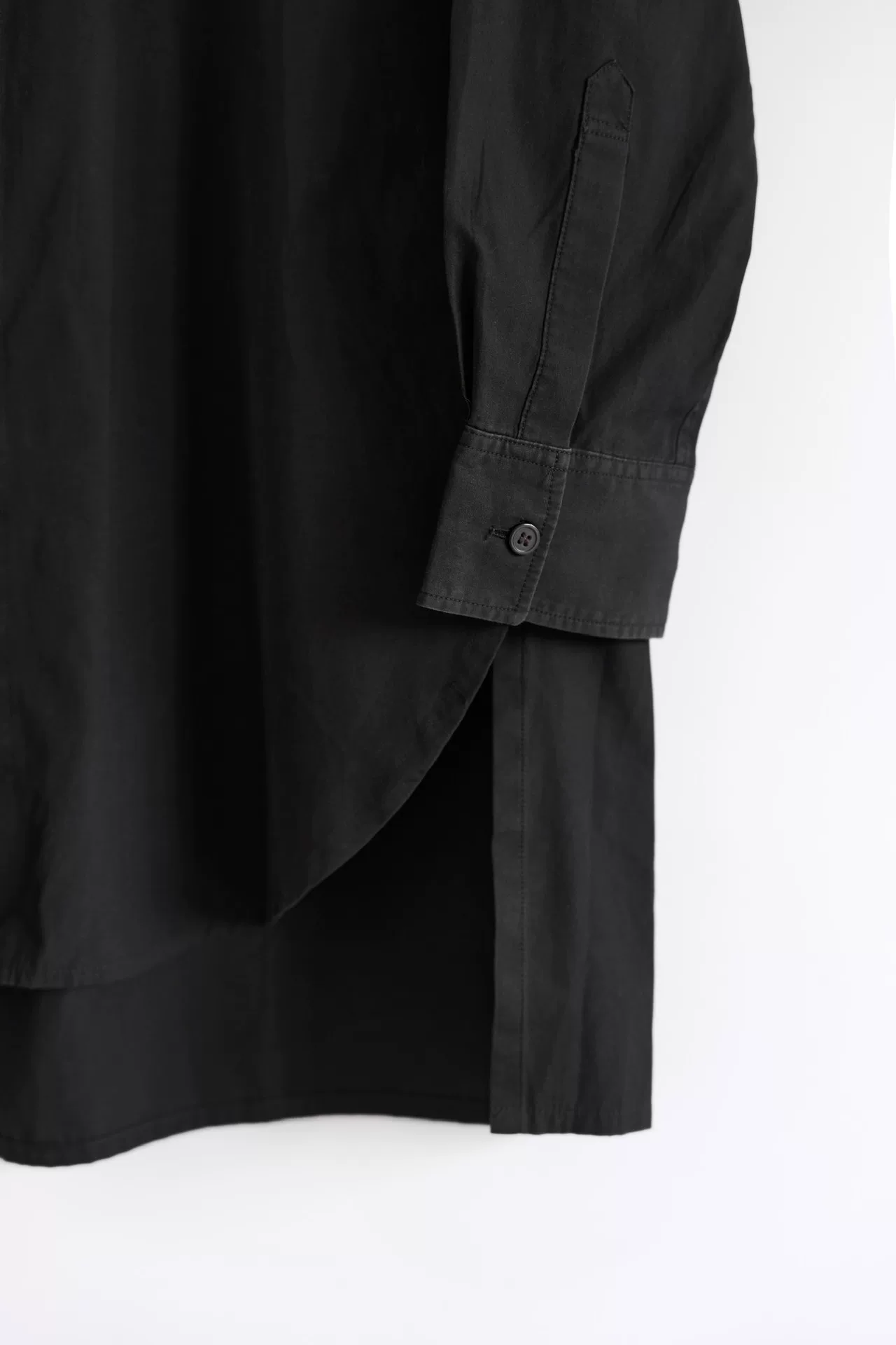 Yohji Yamamoto 19ss Floral Embroidered Shirt — label