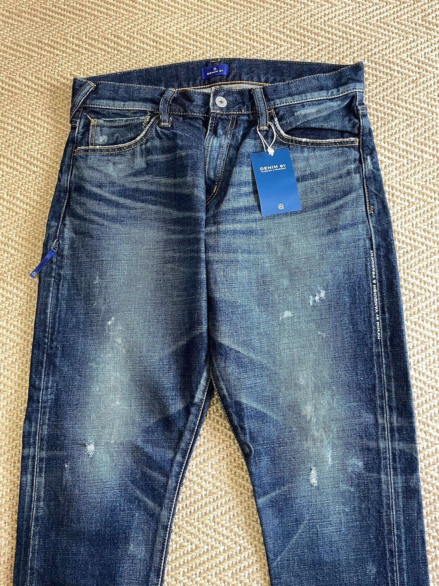 Vanquish & Fragment Lightning Denim Jeans — detail