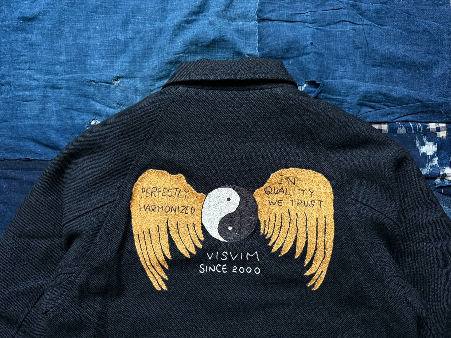 VISVIM 26SS DOUGLAS STADIUM DOWN JKT — back