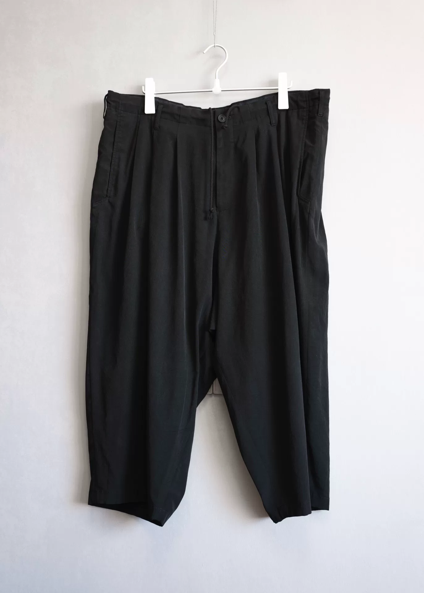 Yohji Yamamoto 21SS 12-Pleat Triacetate Pants