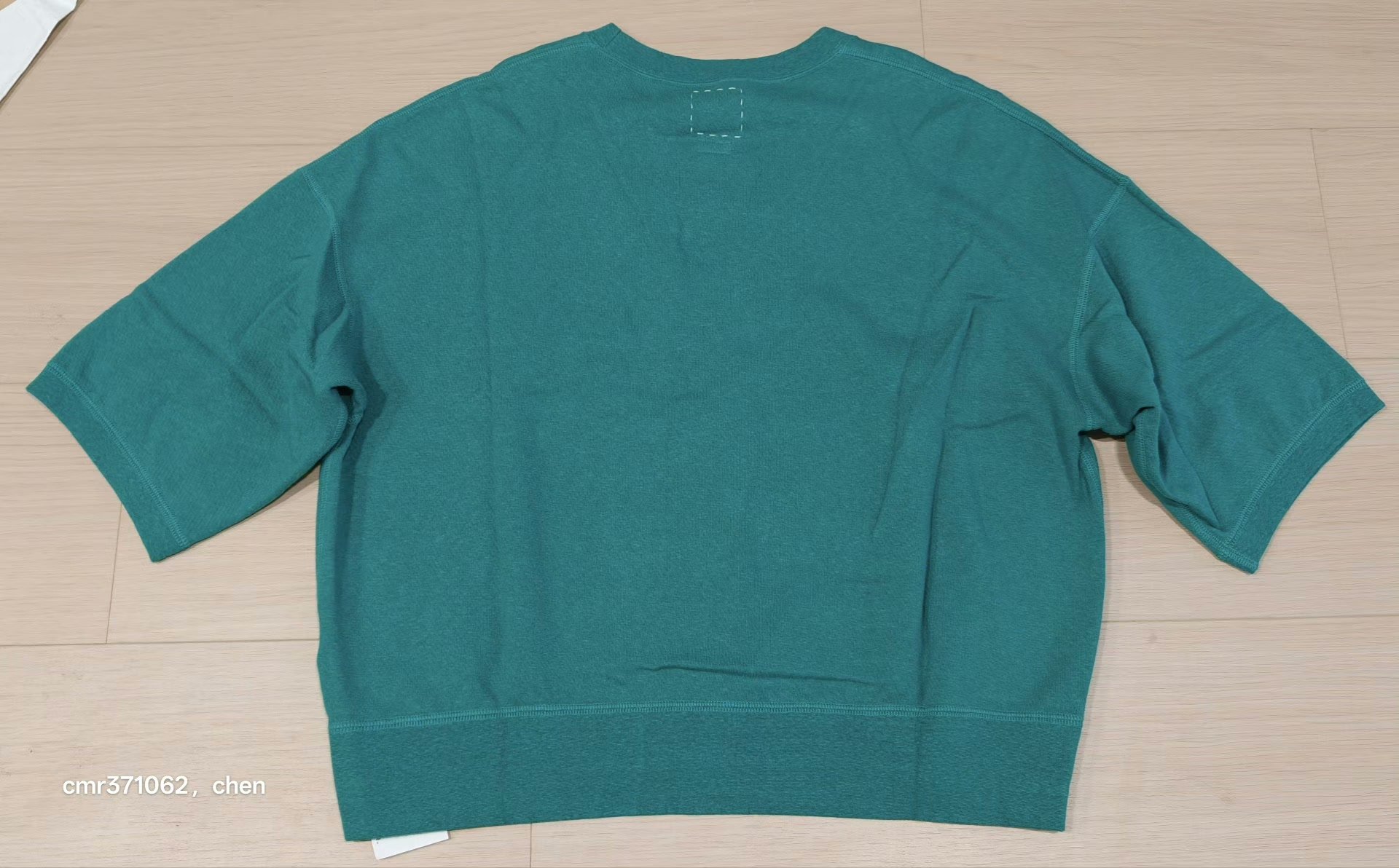 VISVIM 22SS AMPLUS SB SWEAT S/S — label