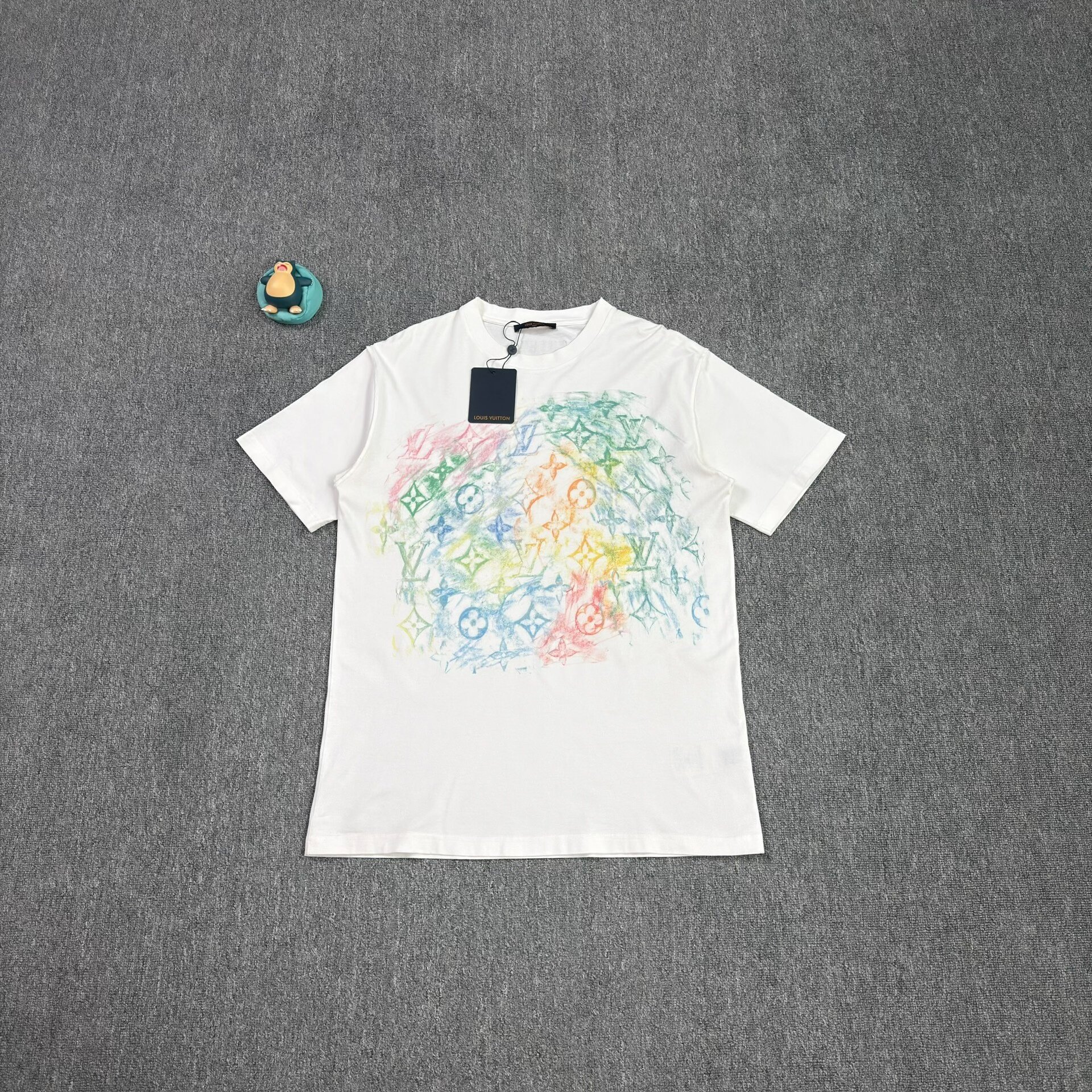 Louis Vuitton Crayon Print White T-Shirt