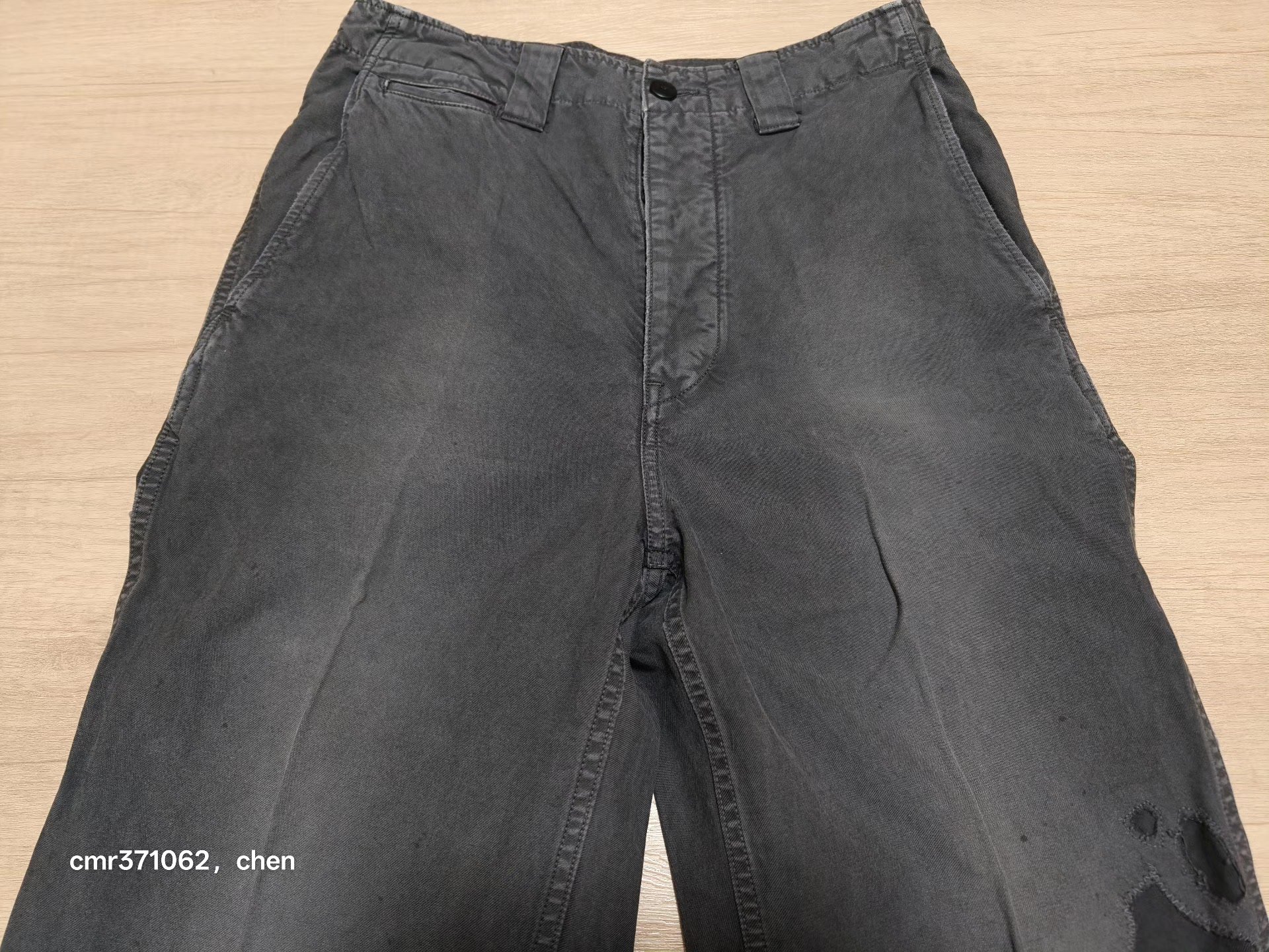 VISVIM 25 ICT Wide Chino Pants — label