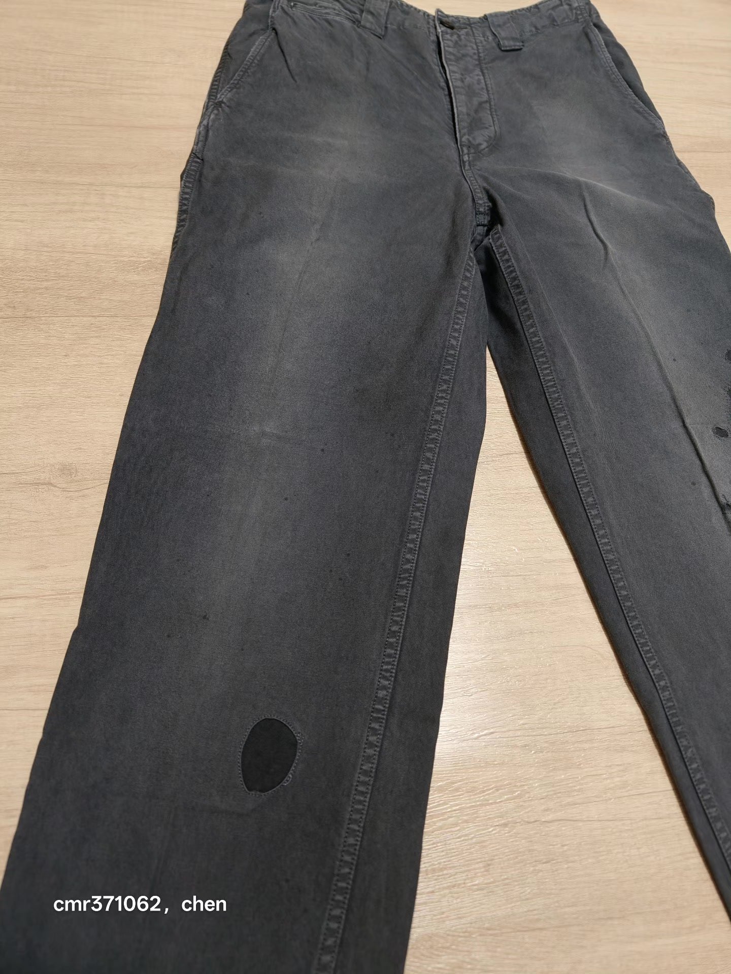 VISVIM 25 ICT Wide Chino Pants — detail