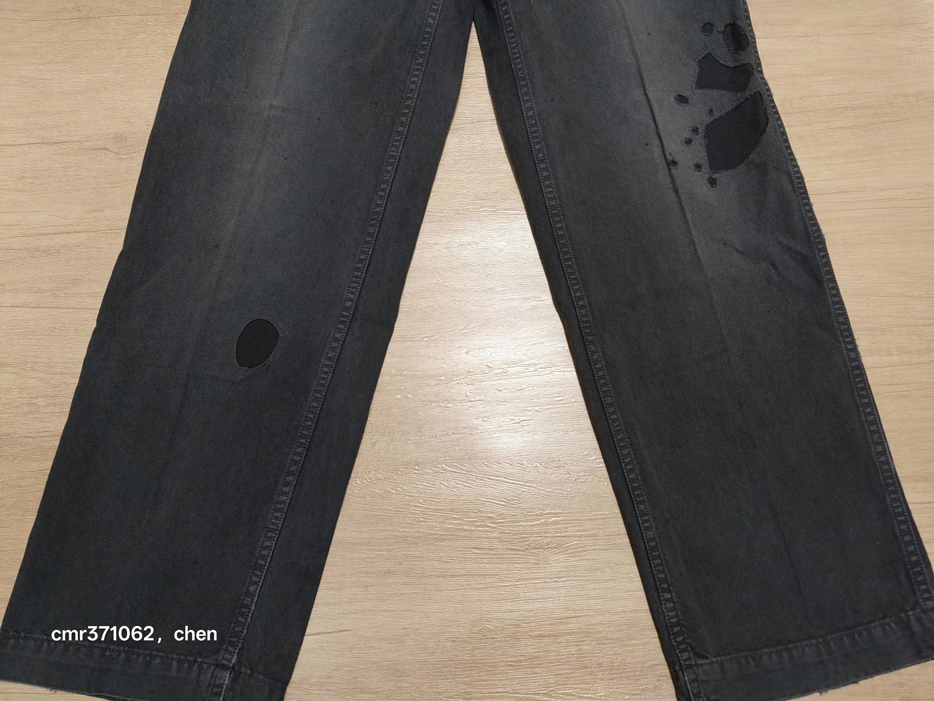 VISVIM 25 ICT Wide Chino Pants — back