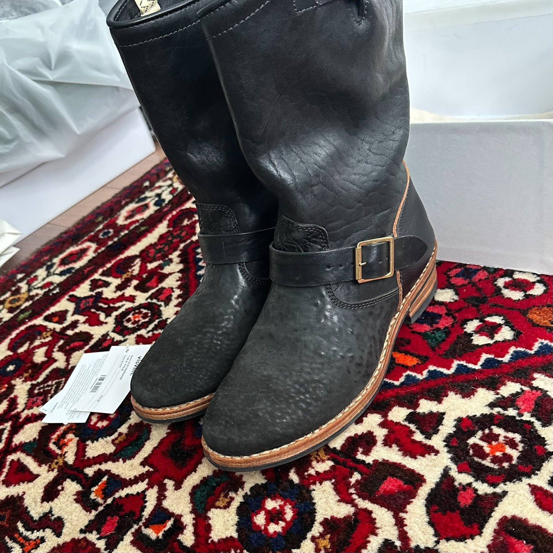 VISVIM 21SS T.W.O. Engineer Boots — detail