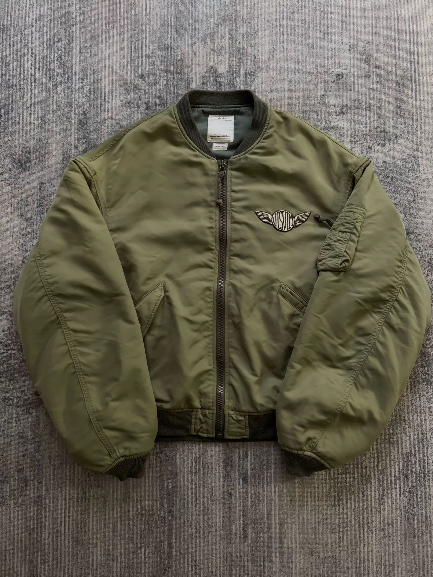 VISVIM 23SS THORSON MARQUE MA1 Flight Jacket