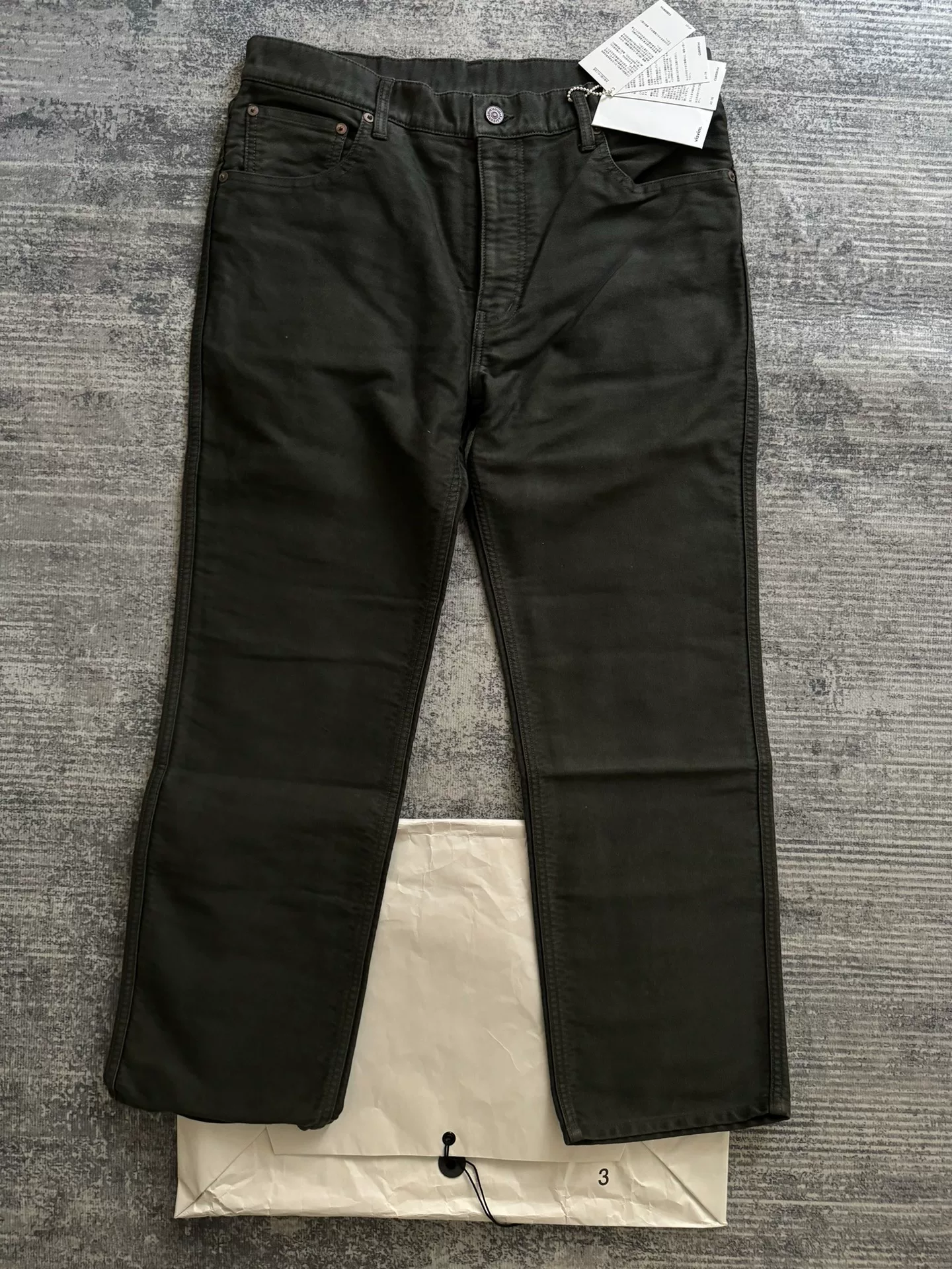 VISVIM 24AW FLUXUS 10 MOLESKIN