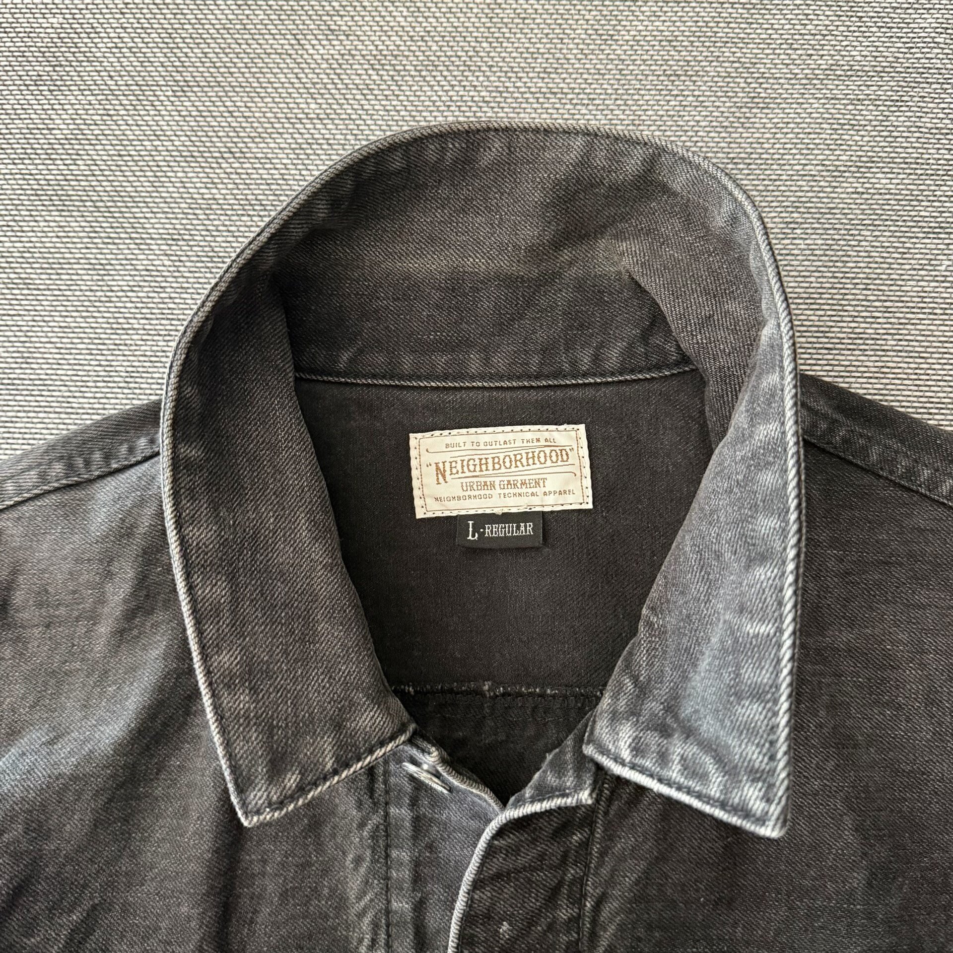 Neighborhood Hong Kong Limited Denim Jacket — detail