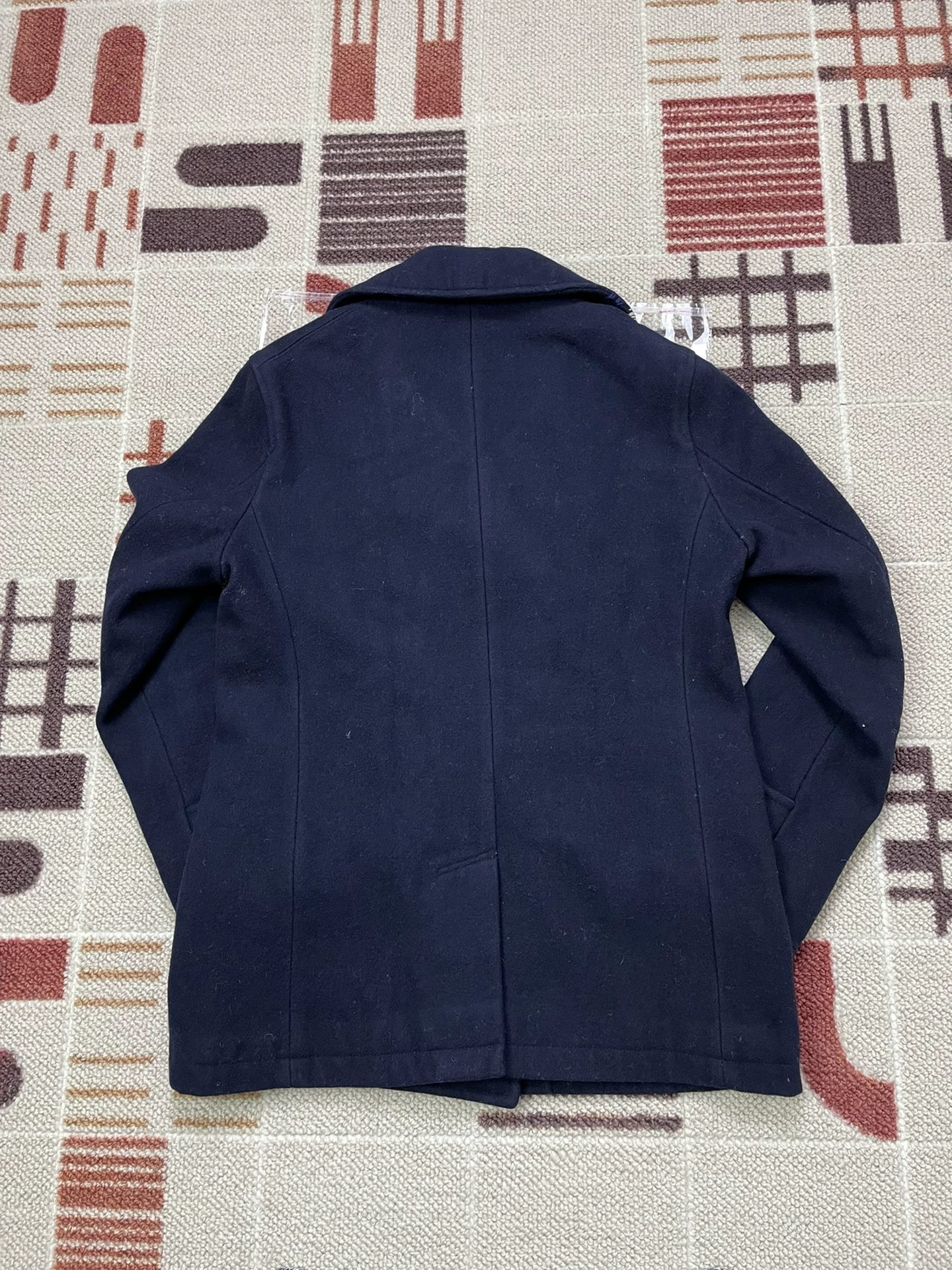 Denim by Vanquish Fragment Wool Coat — front