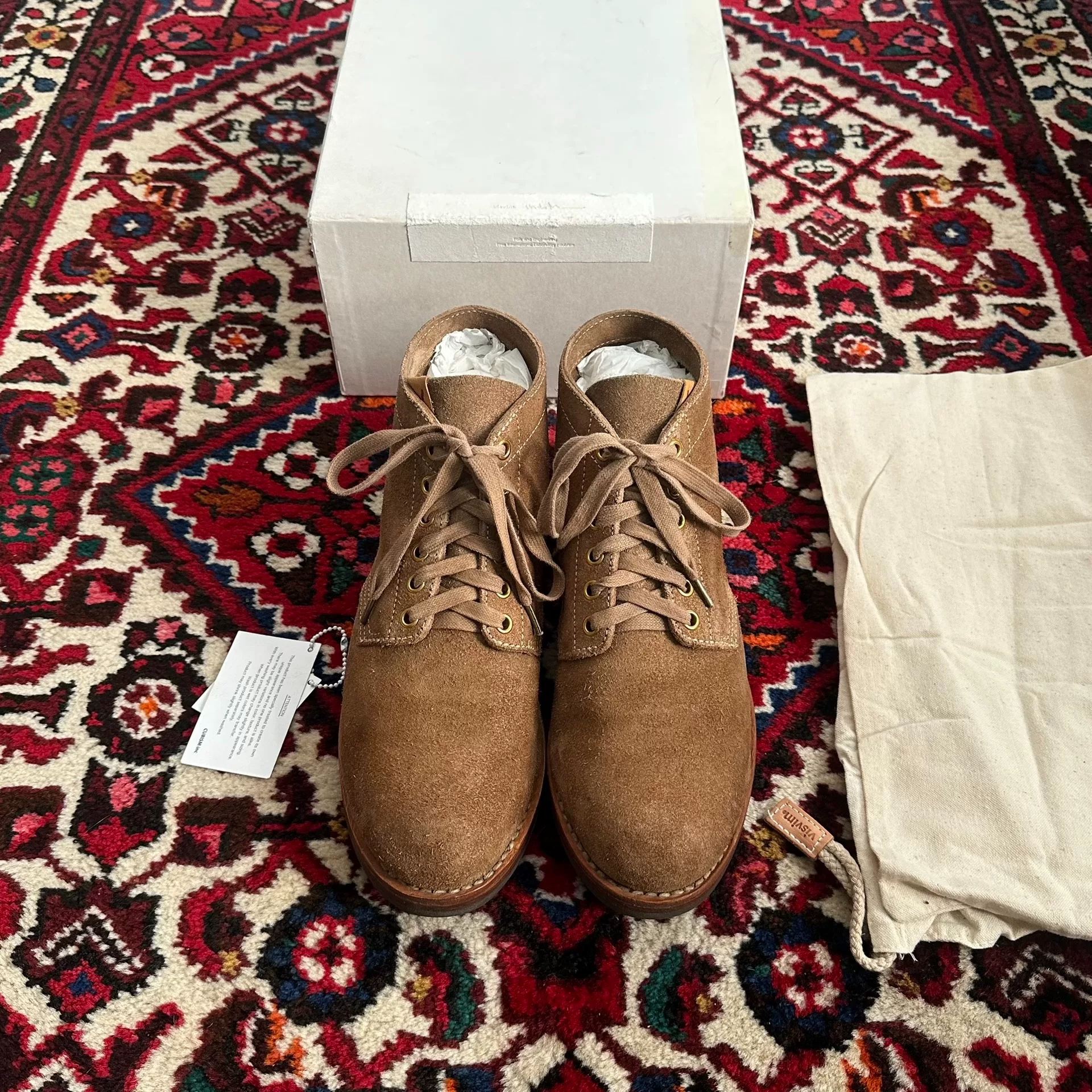 VISVIM 17AW BRIGADIER Boots — detail