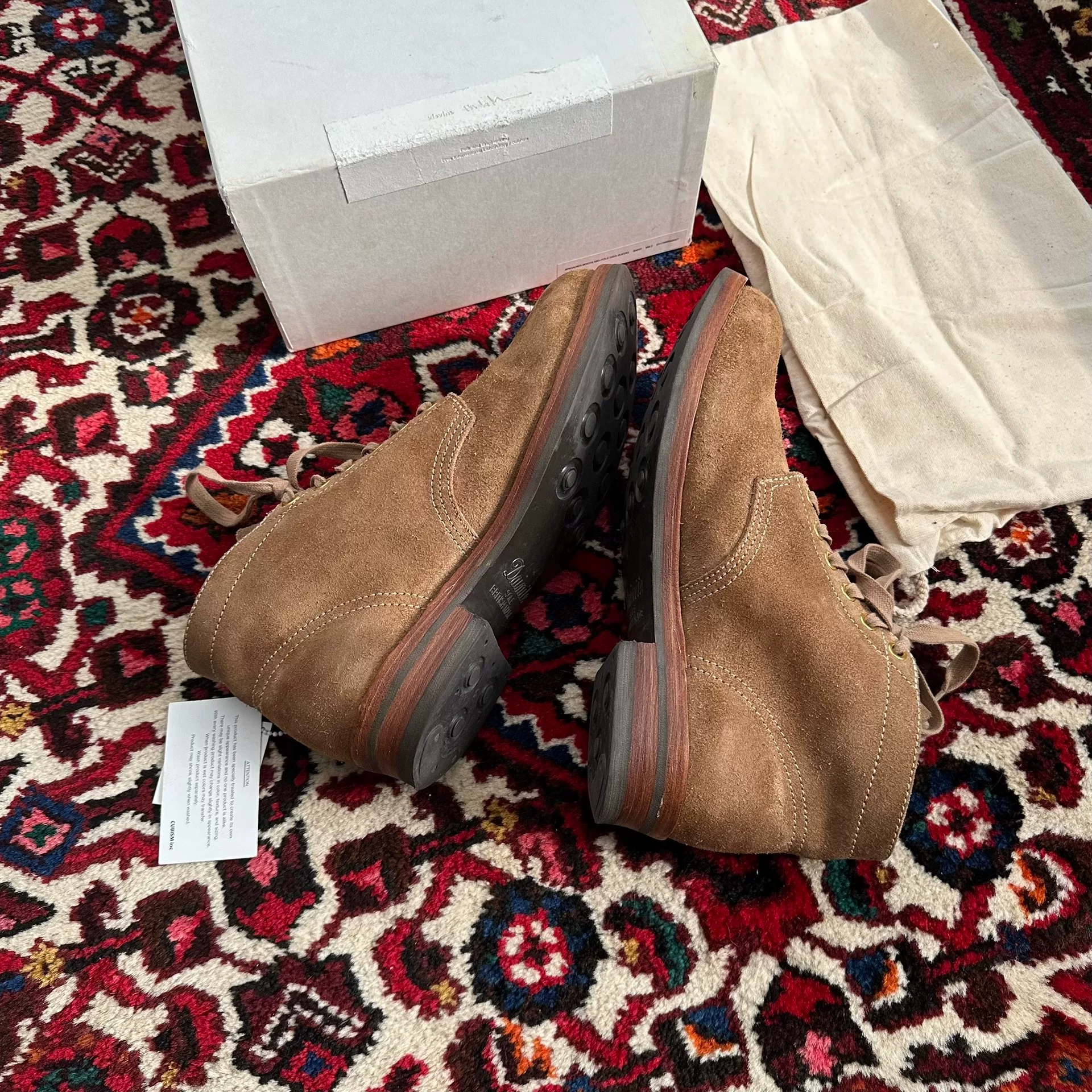 VISVIM 17AW BRIGADIER Boots — label