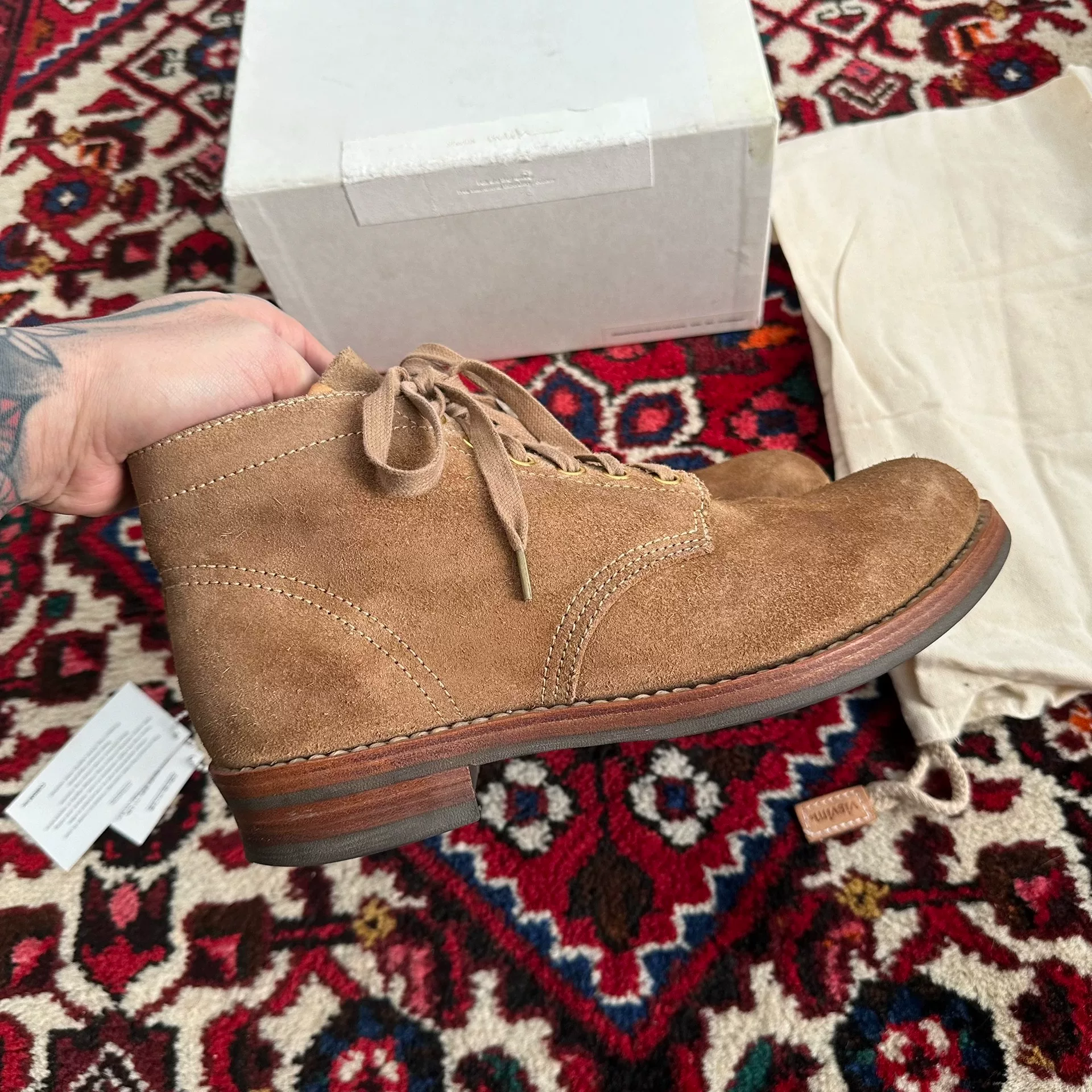 VISVIM 17AW BRIGADIER Boots — back