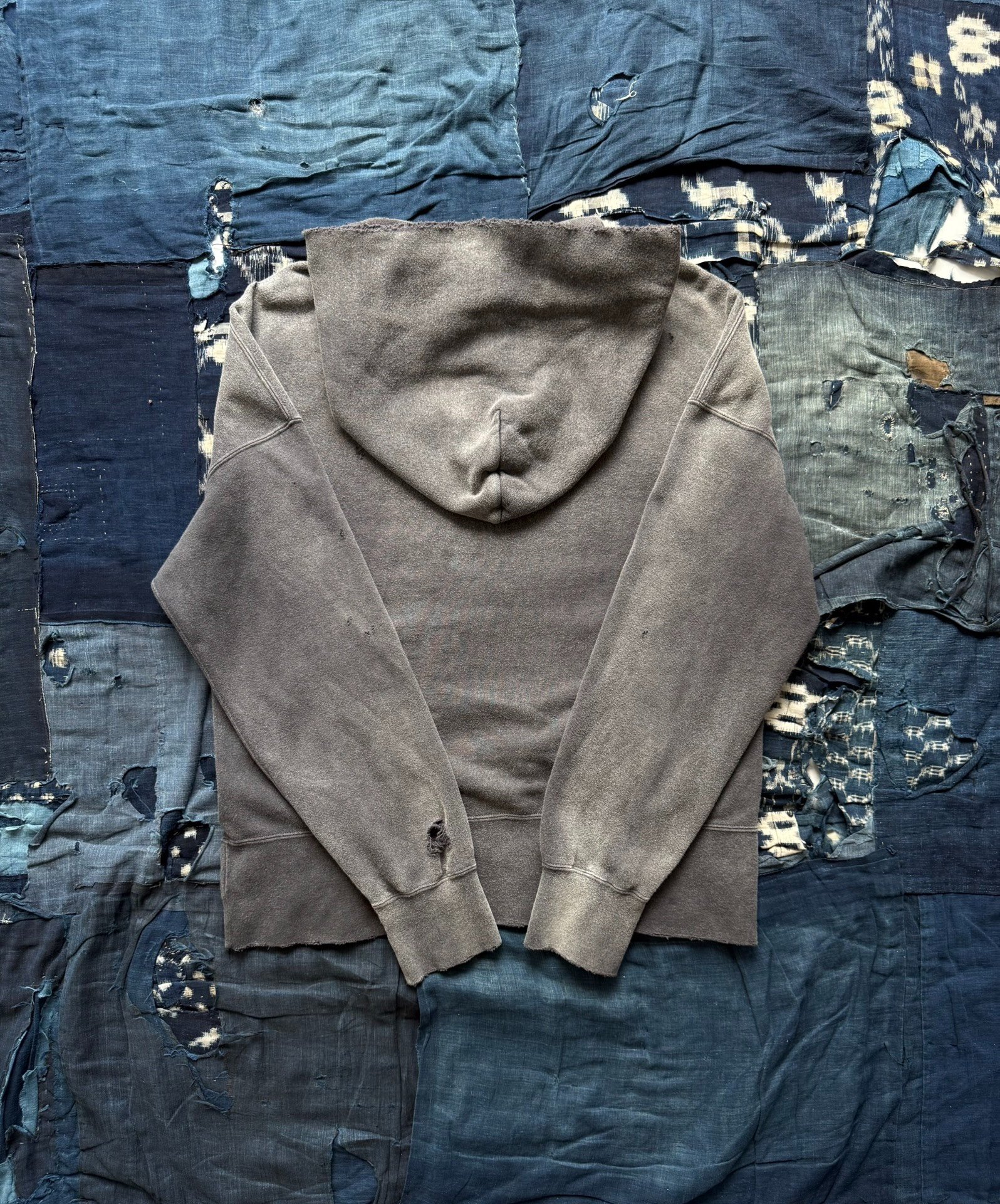 Visvim 23SS Court Hoodie P.O Crash — back