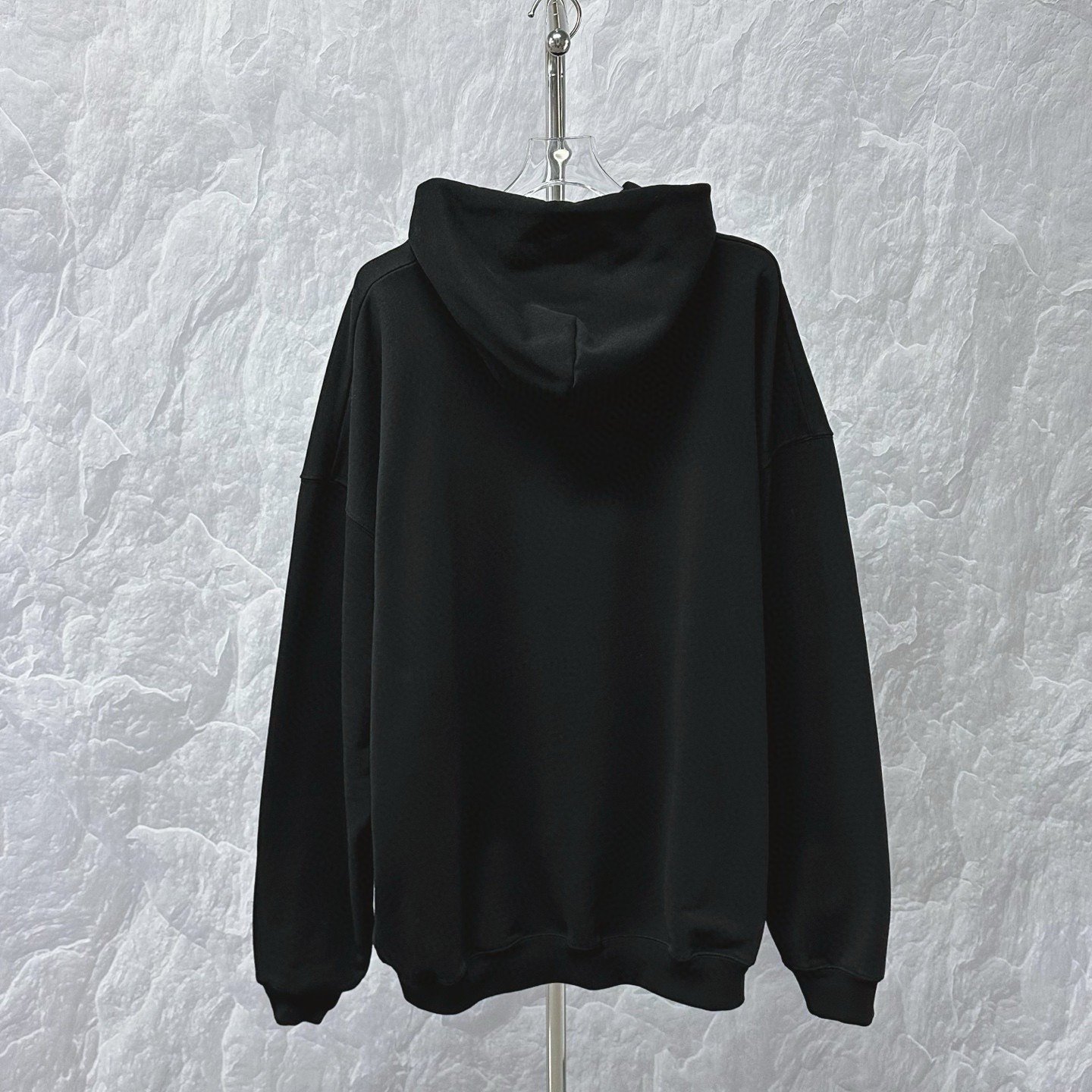 Balenciaga Band Print Logo Hoodie — back