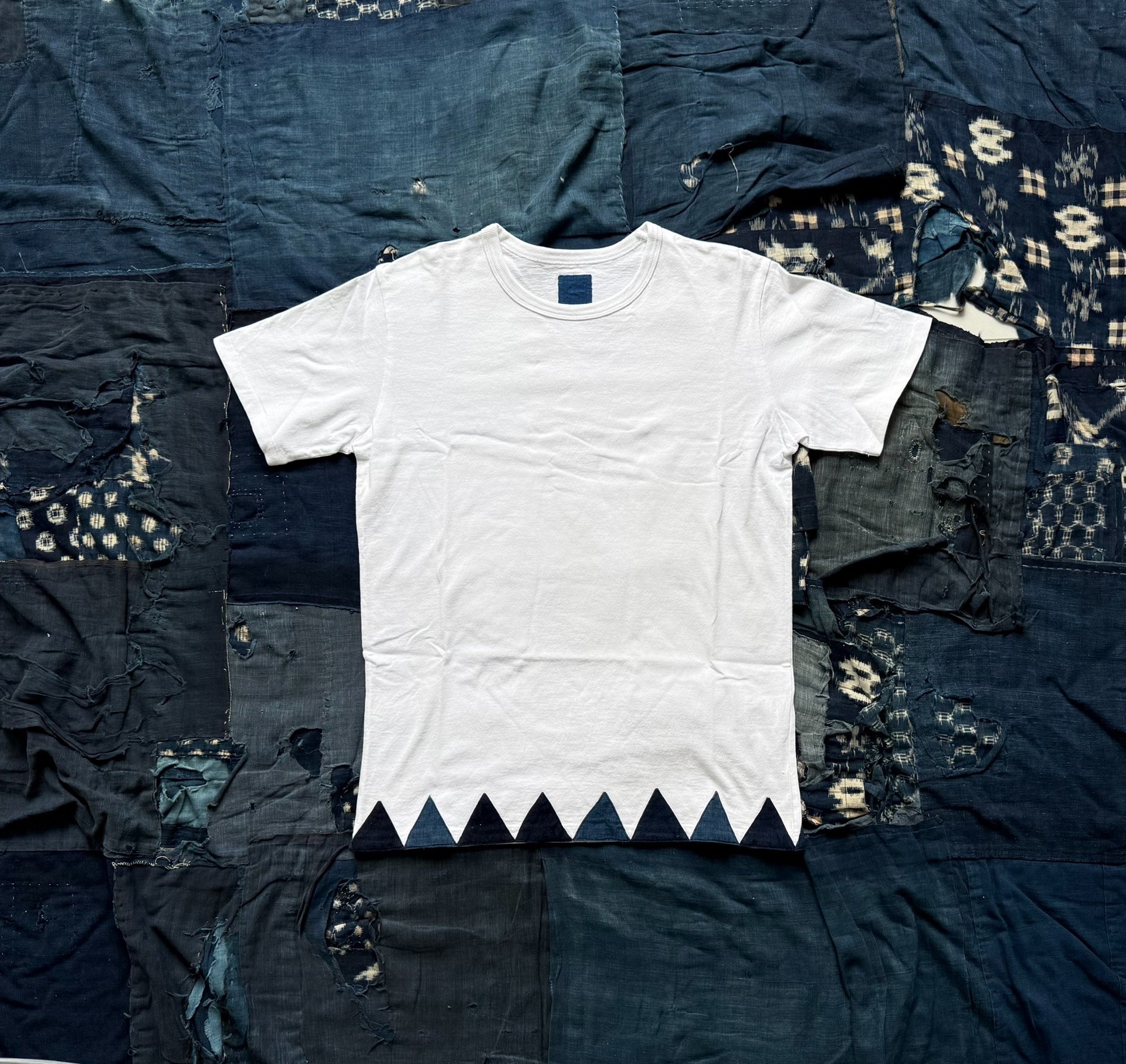 VISVIM 17AW ICT INDIGO TEE