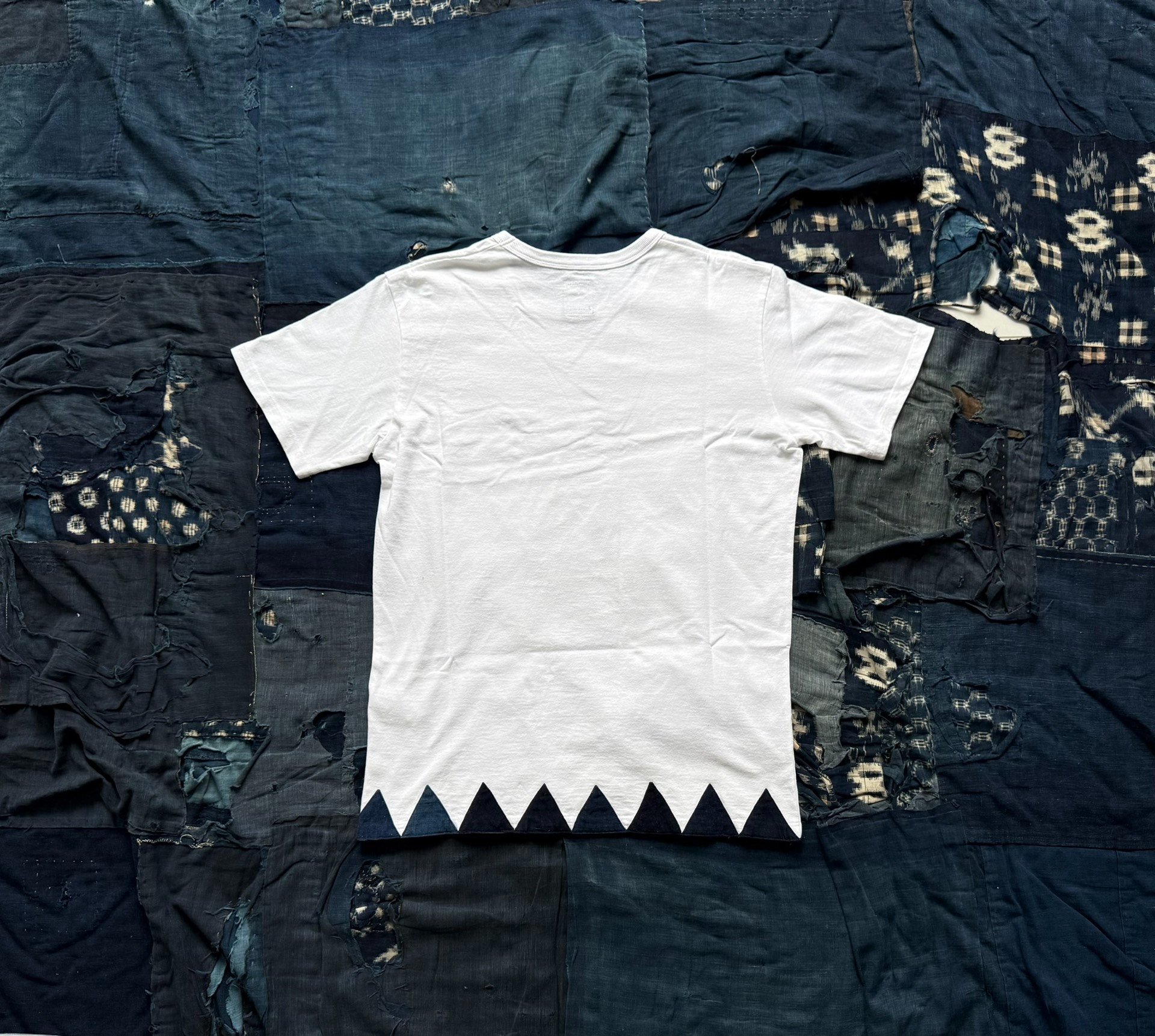 VISVIM 17AW ICT INDIGO TEE — front