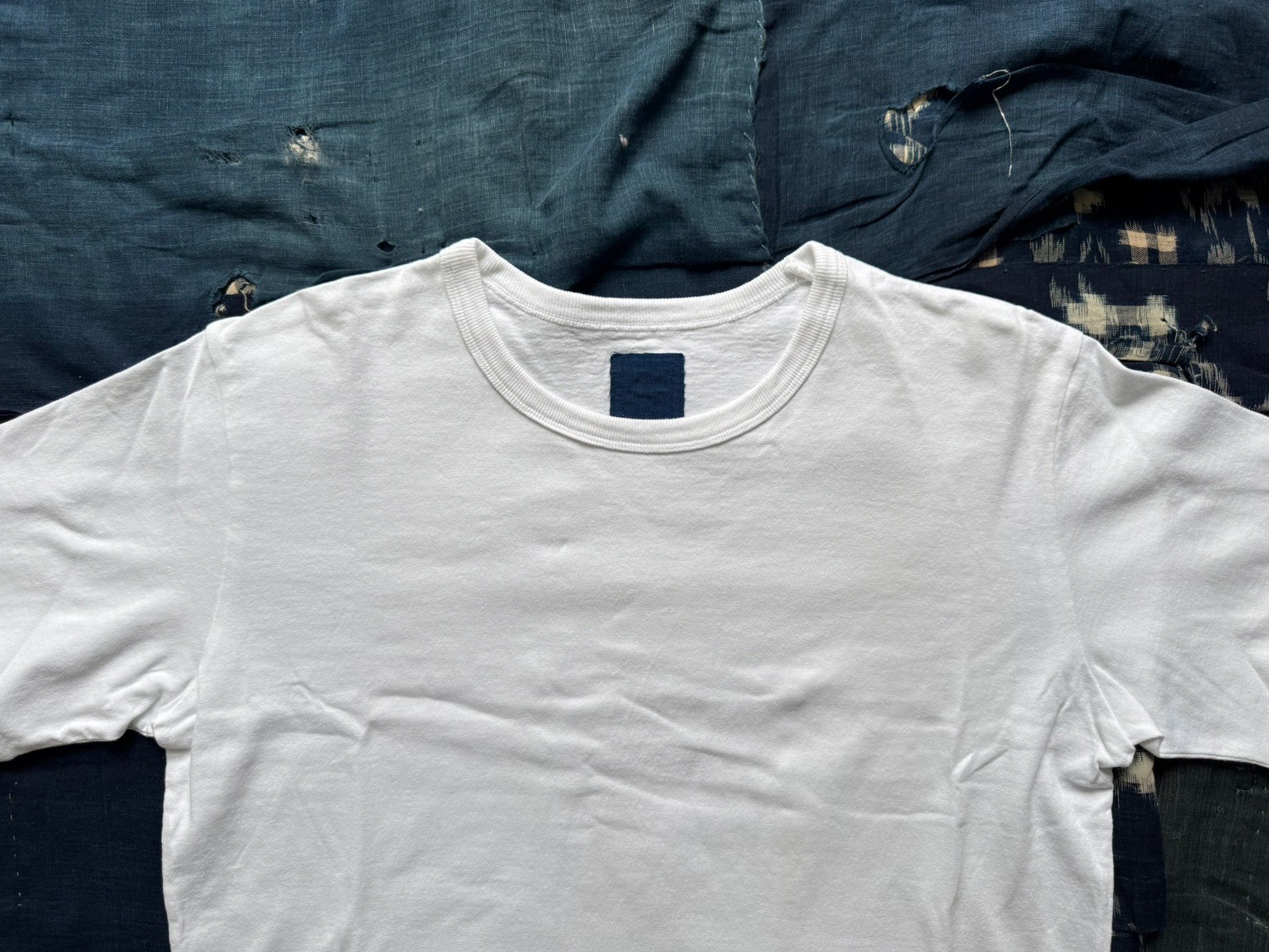 VISVIM 17AW ICT INDIGO TEE — detail