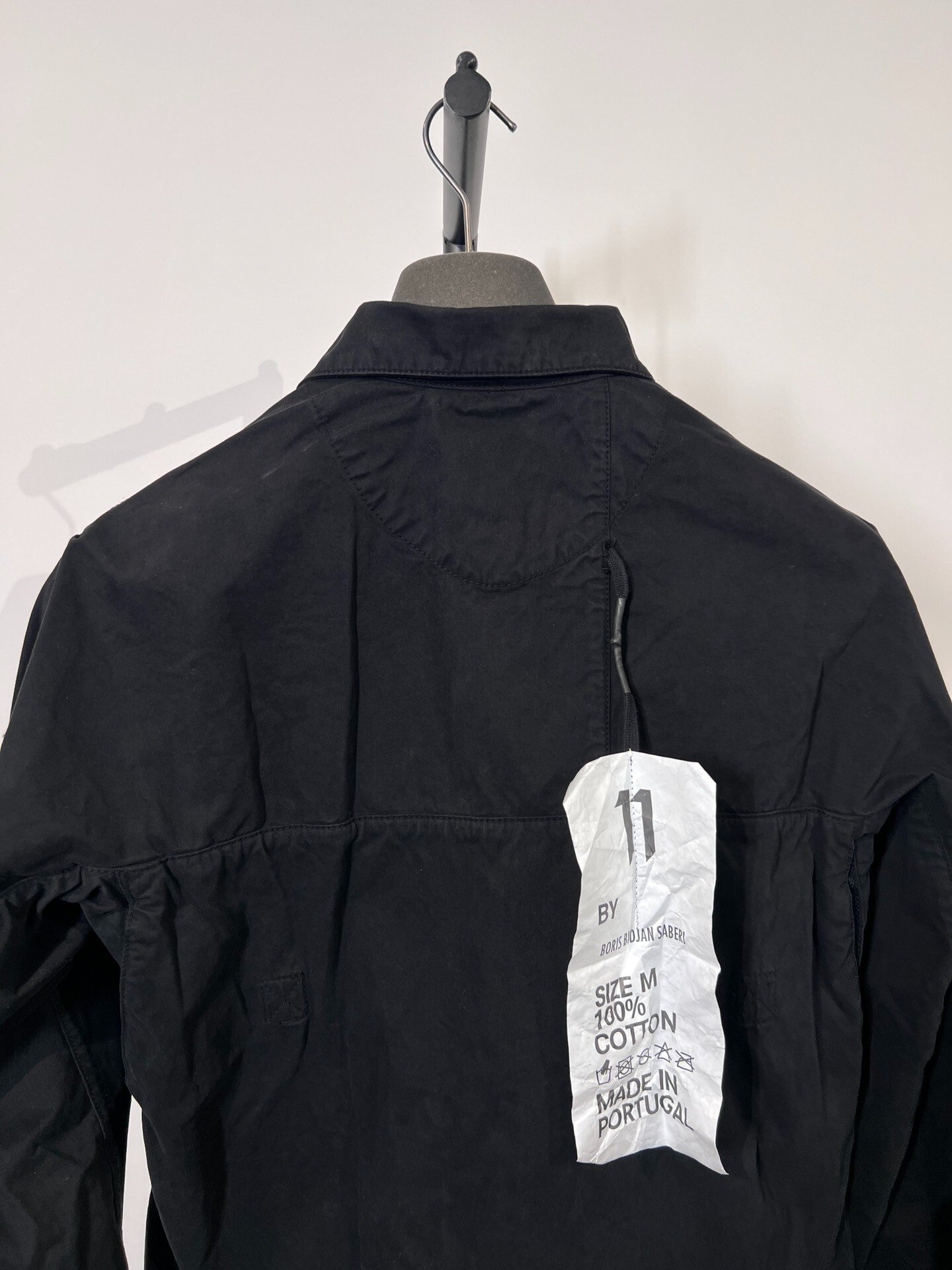 11by bbs S1 Black Workwear Jacket — back