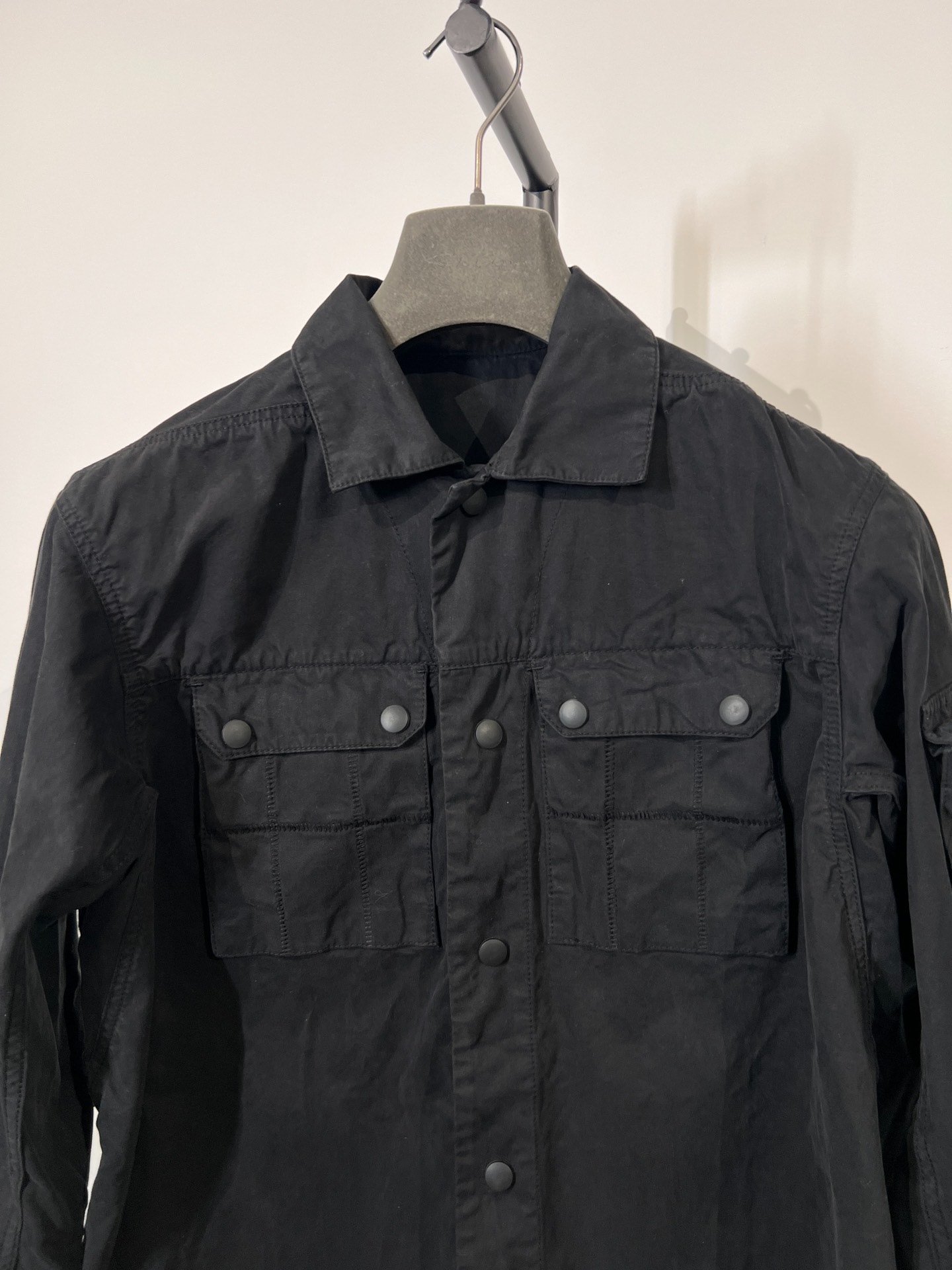 11by bbs S1 Black Workwear Jacket — detail
