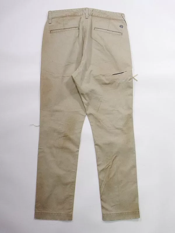 Vanquish Fragment Distressed Lightning Denim Pants — front