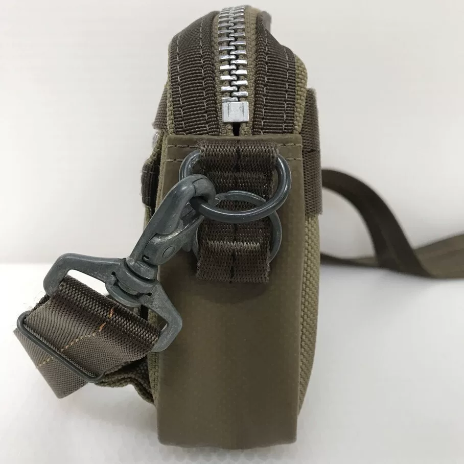 Porter Heat Olive Green Crossbody Bag — detail
