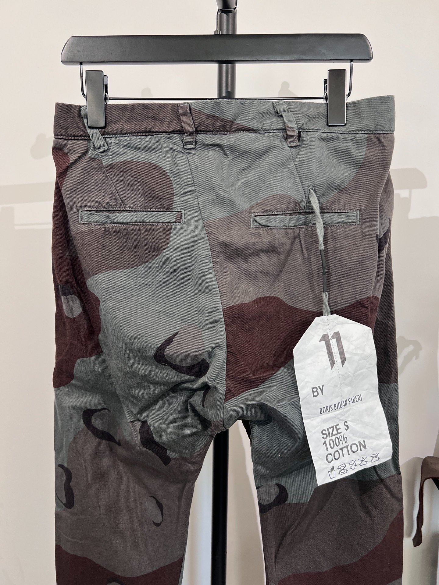 Boris Bidjan Saberi 11by bbs P2 Camo Pants — back