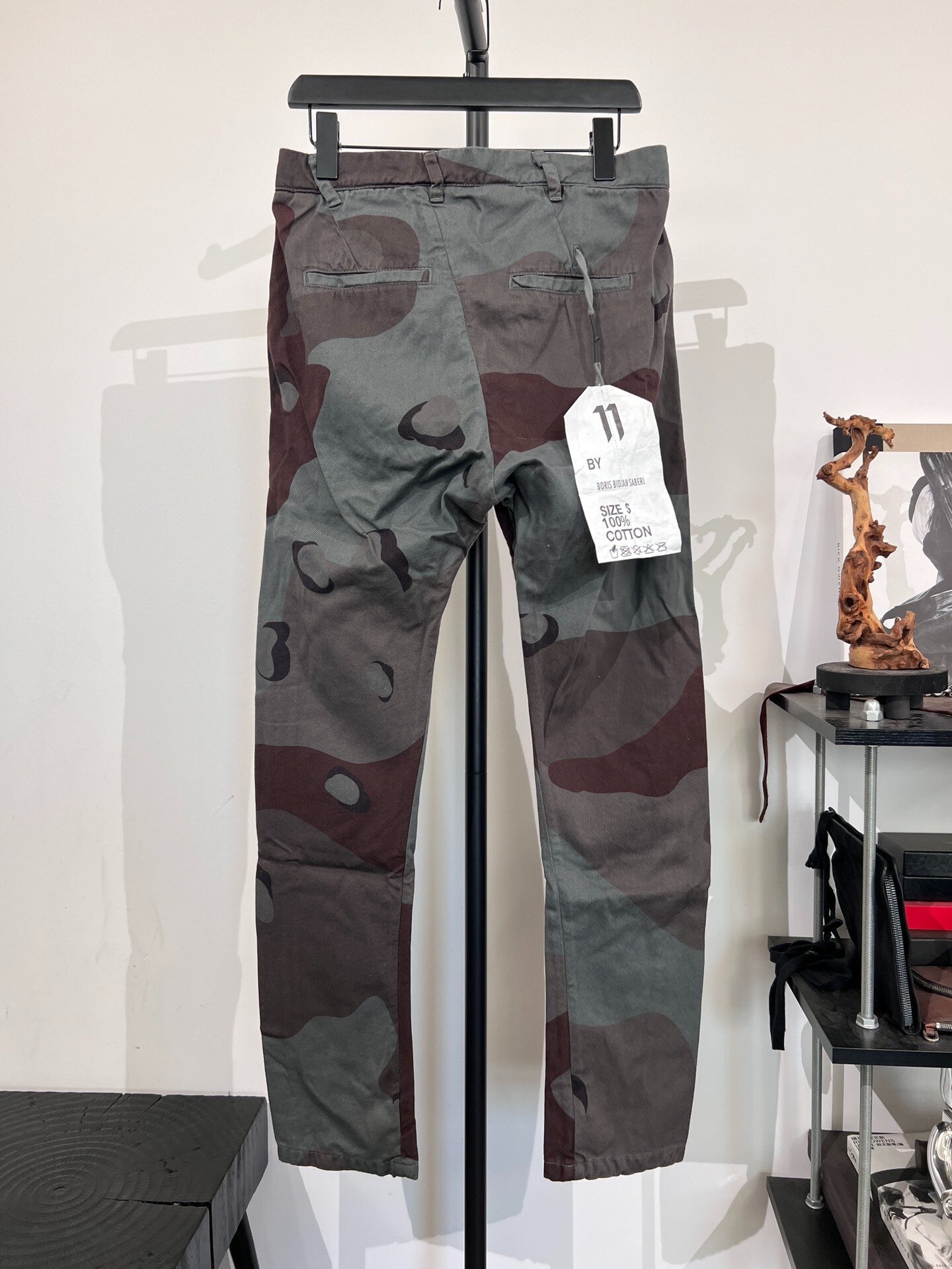 Boris Bidjan Saberi 11by bbs P2 Camo Pants — front
