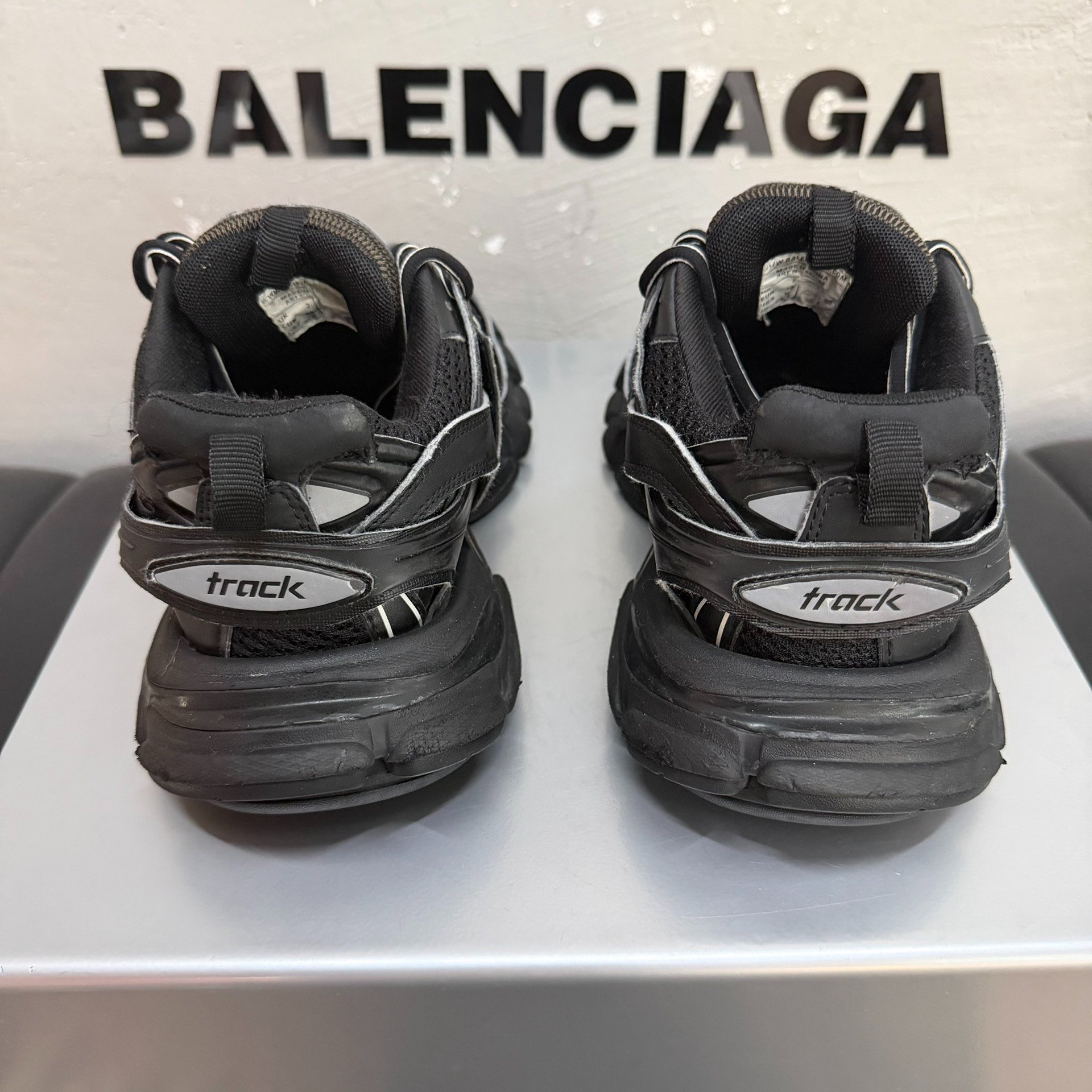 Balenciaga Track 1.0 Dad Shoes — label