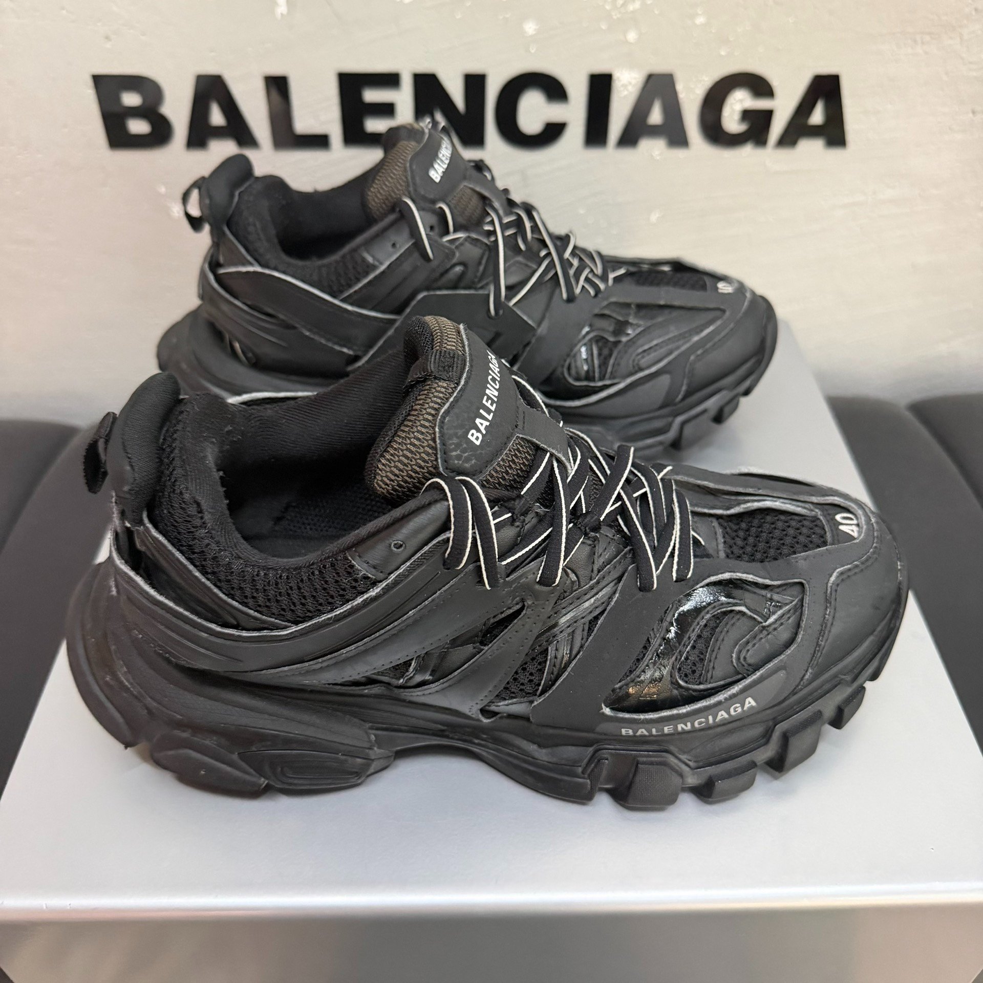 Balenciaga Track 1.0 Dad Shoes — back