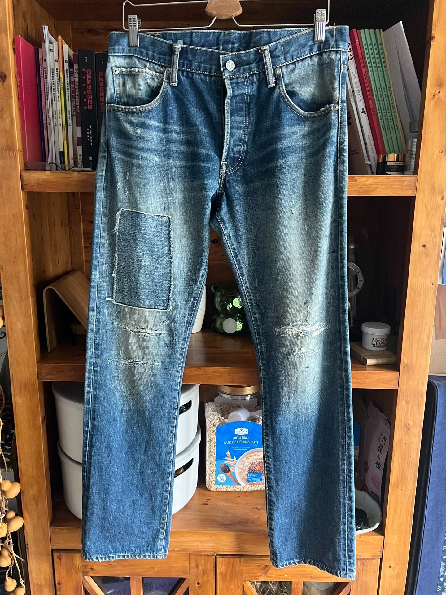 visvim 01.2D14 Distressed Selvedge Jeans