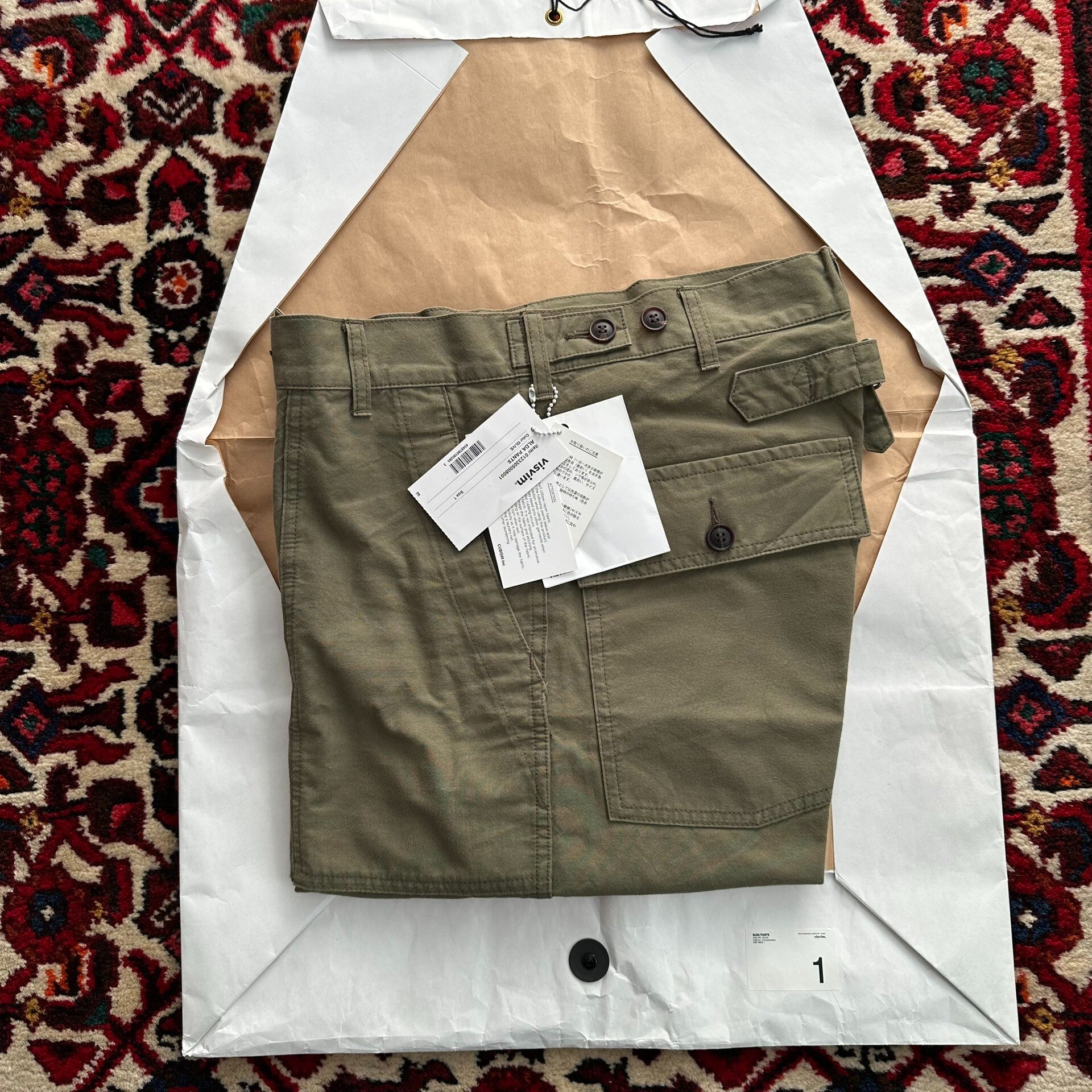 VISVIM 23AW ALDA Military Pants