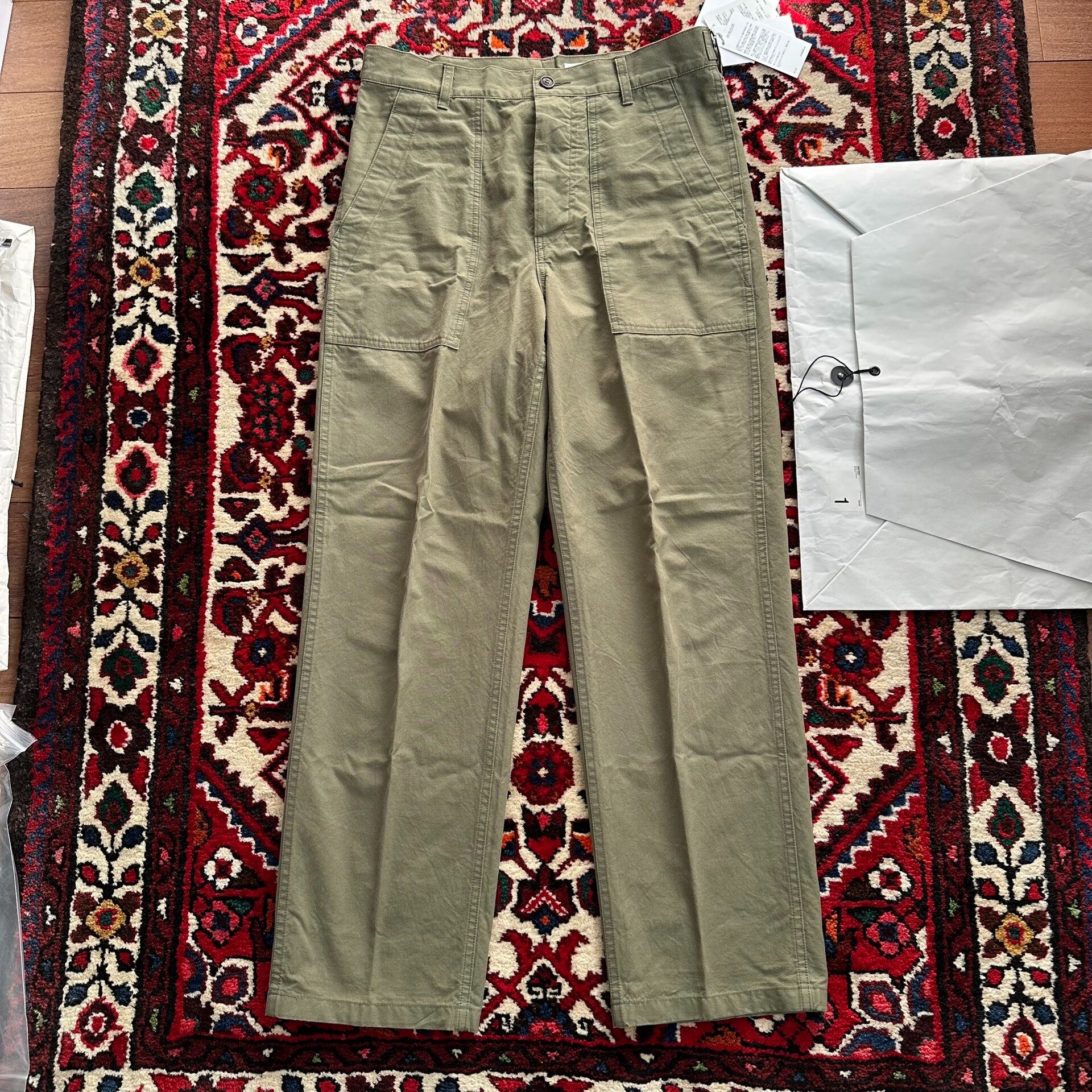VISVIM 23AW ALDA Military Pants — front