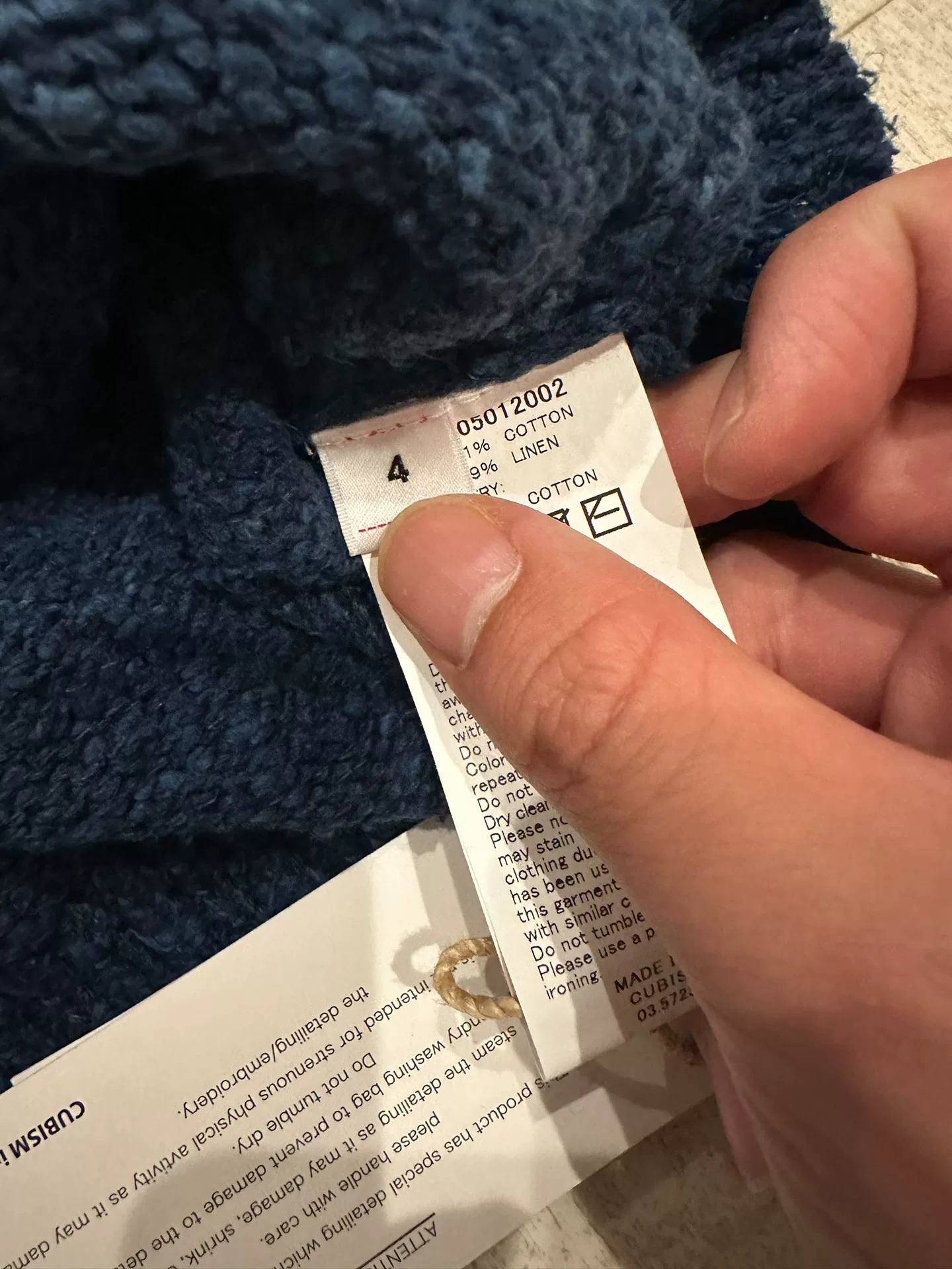 visvim 21aw ICT Amplus Crew L/S Knit Sweater — back
