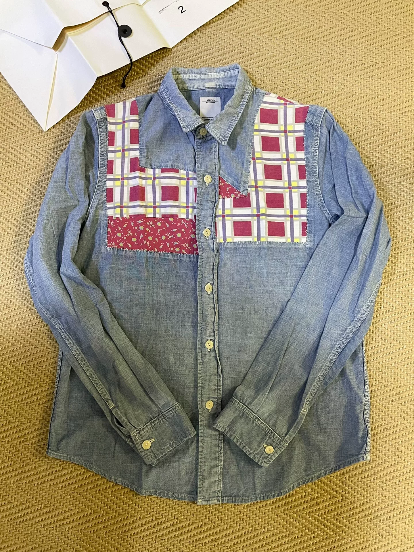 VISVIM GRANGER CHAMBRAY Long Sleeve Shirt