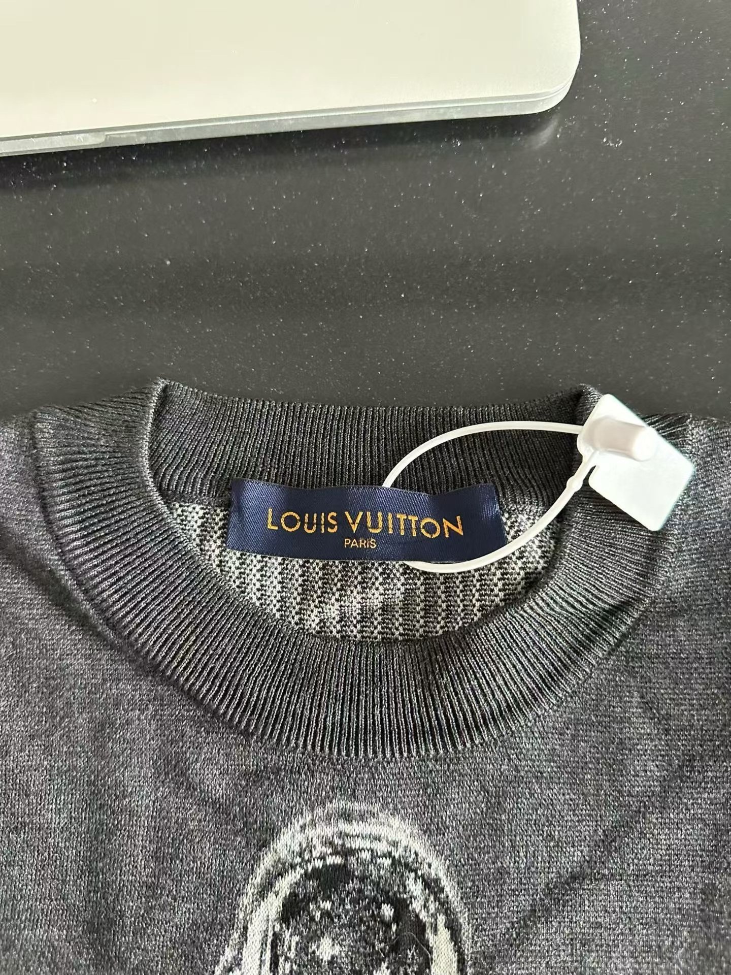 Louis Vuitton Astronaut Print Knit Sweater — detail