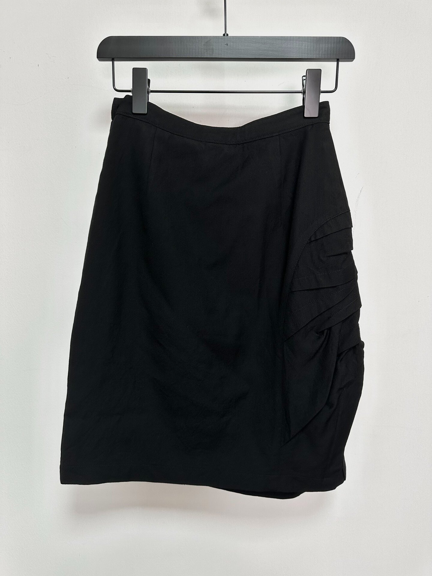 Comme des Garcons 1980s Pleated Skirt — front