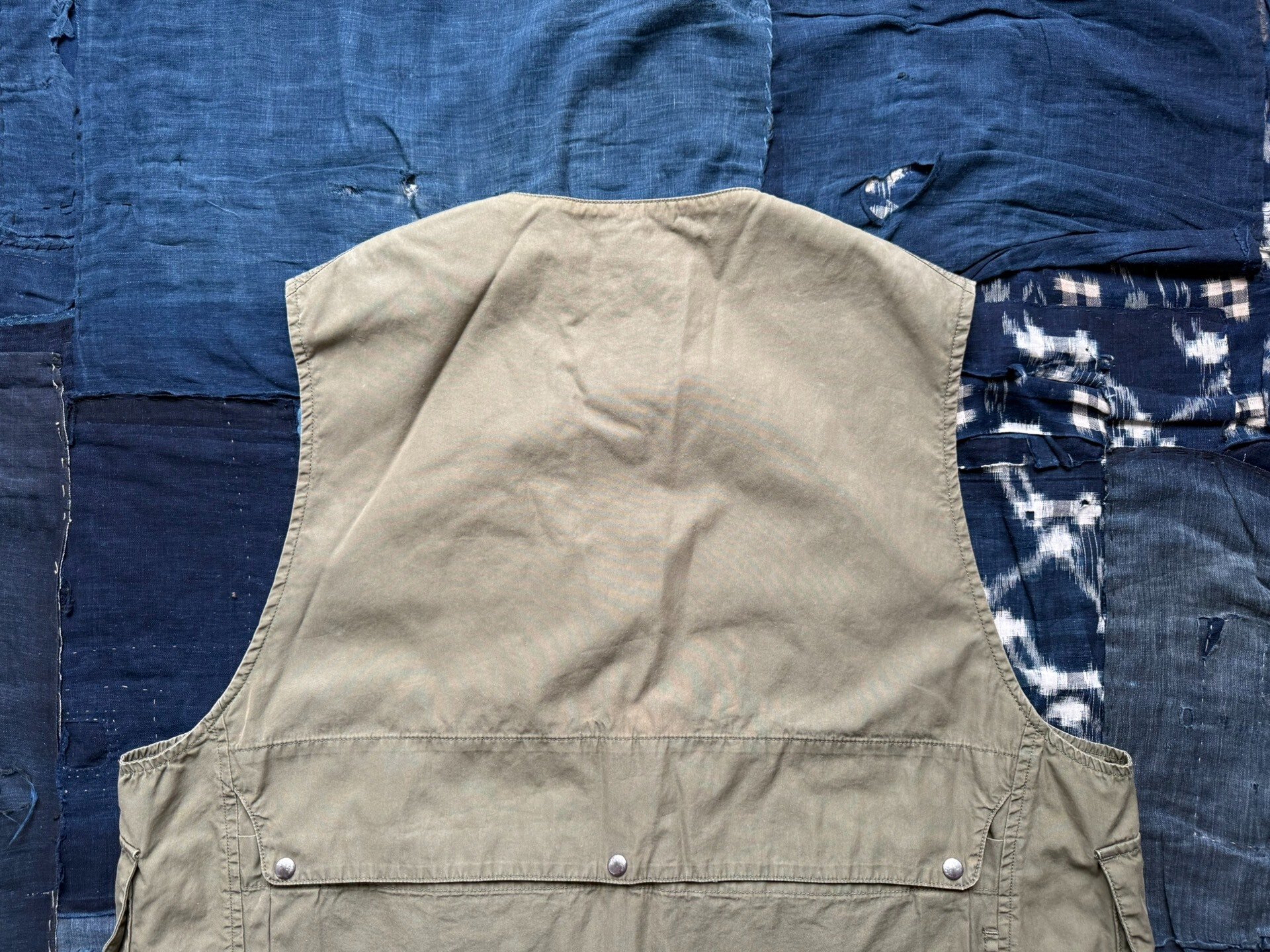 VISVIM 21SS MINTO HUNTING VEST — label