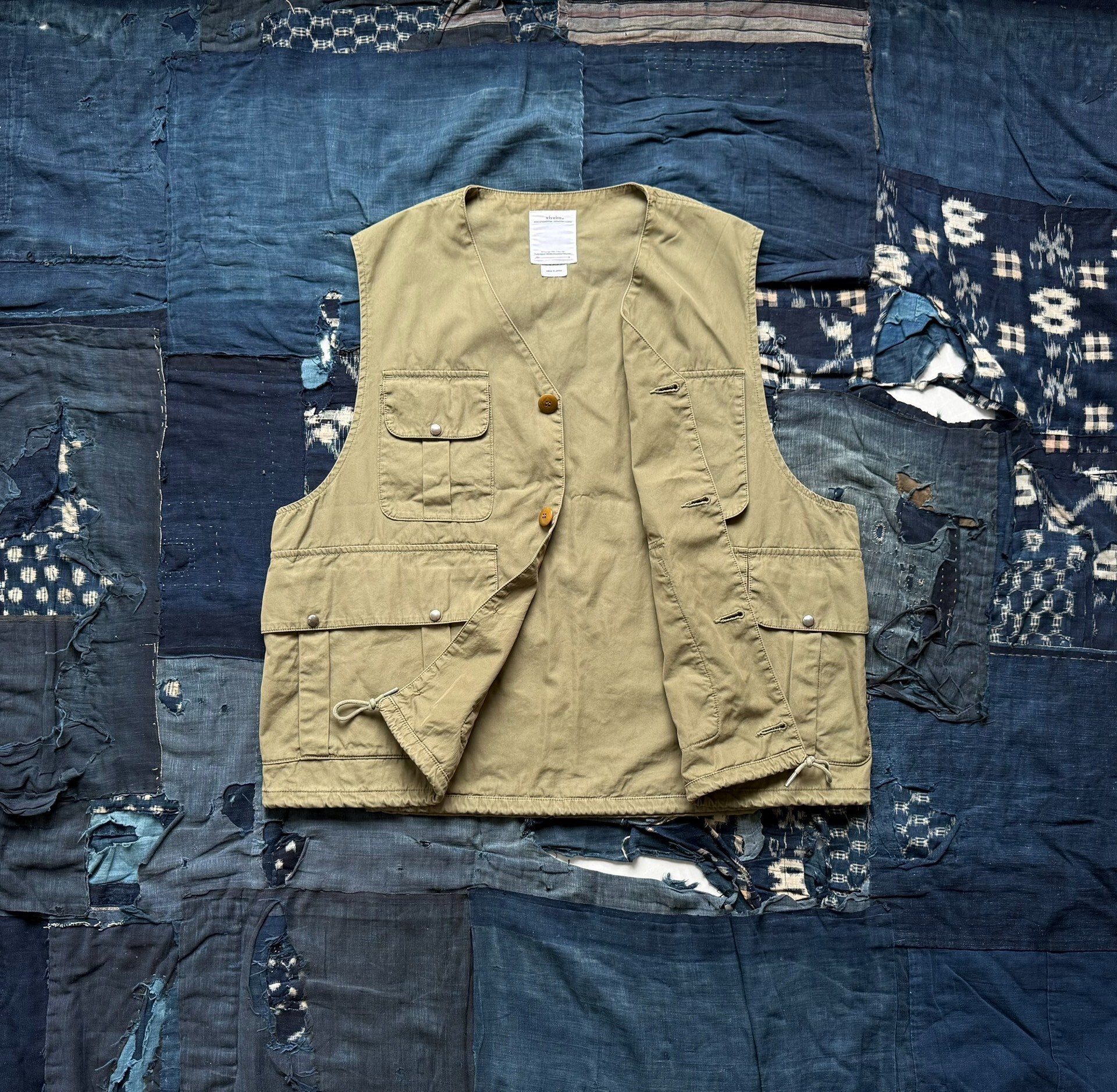 VISVIM 21SS MINTO HUNTING VEST — front