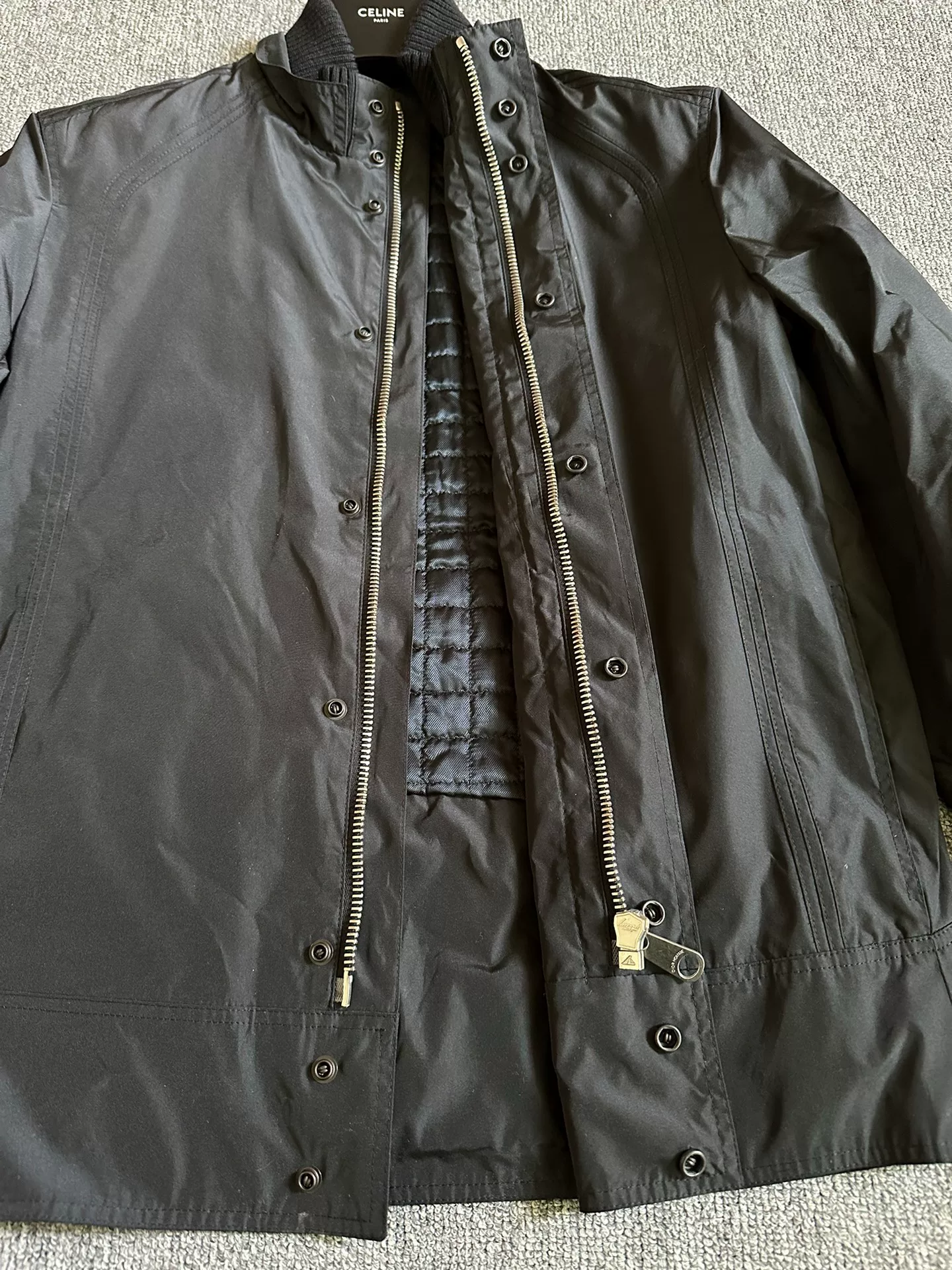 Dior Homme 08ss Black Structured Jacket — label