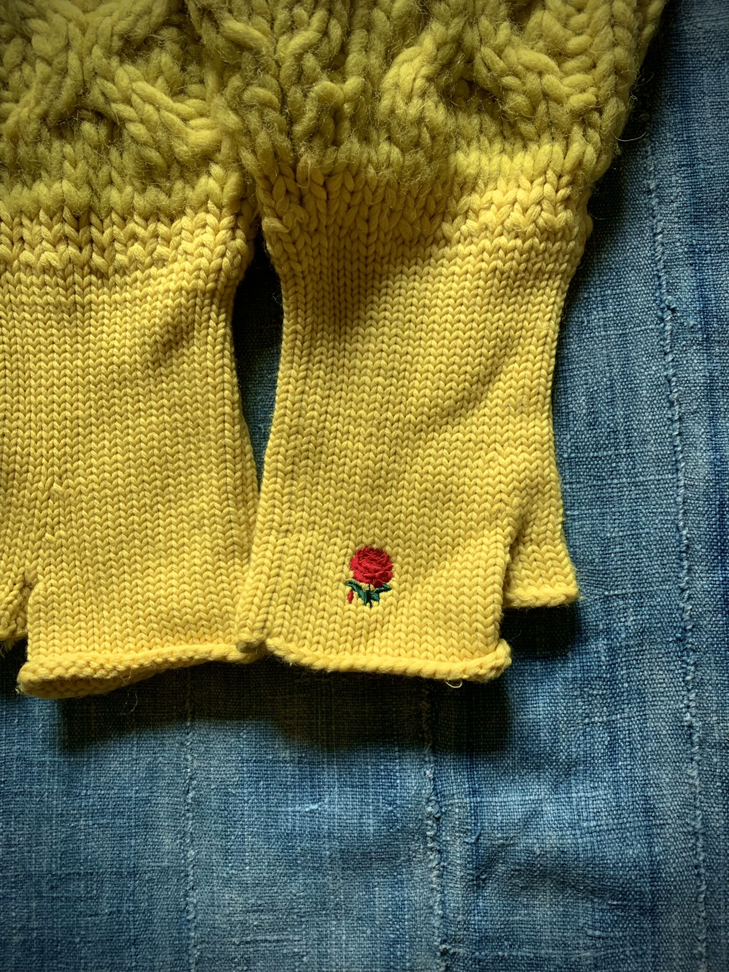 Undercover 2019AW The Droog Runway Wool Sleeves — detail