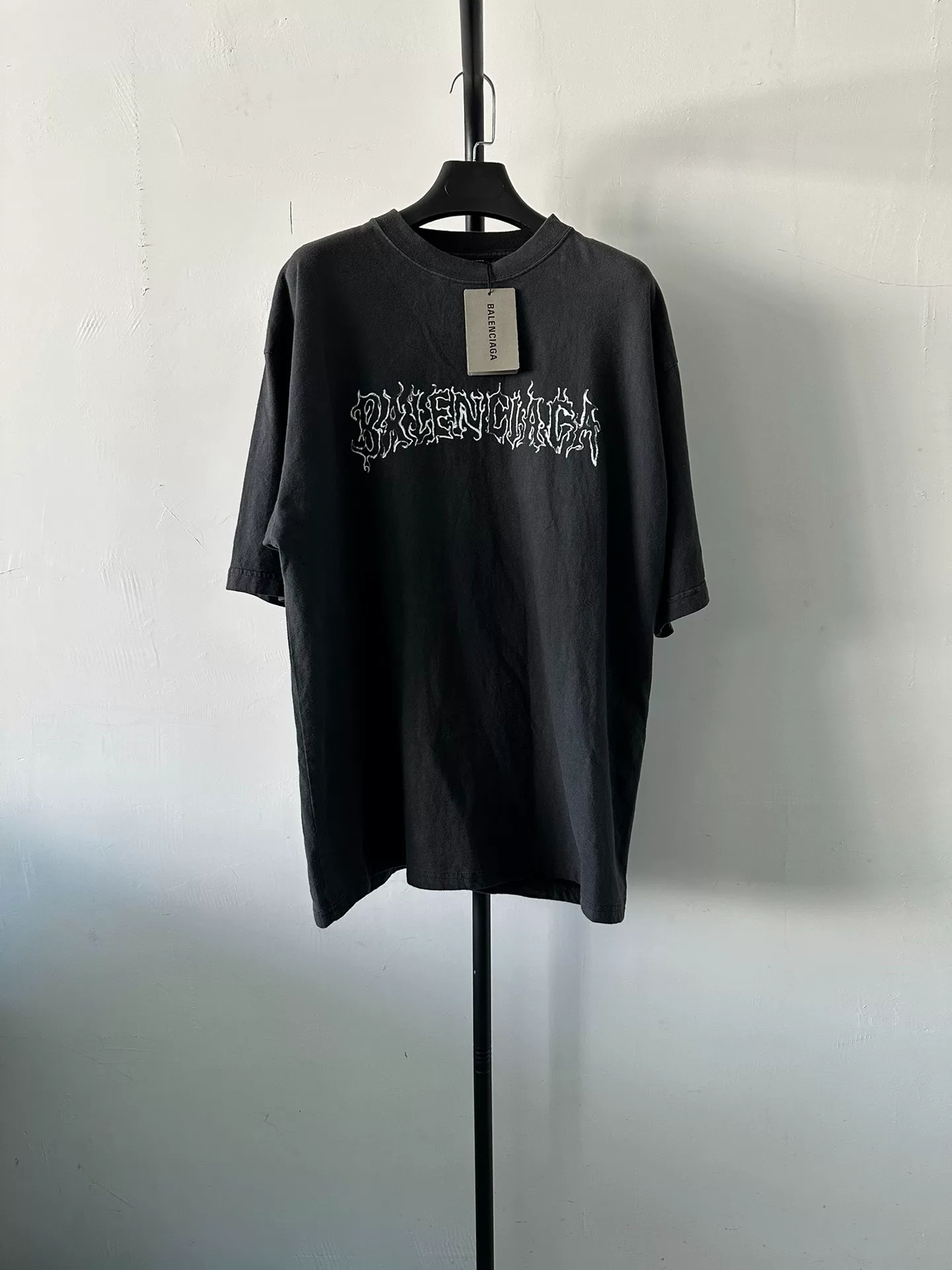 Balenciaga SS24 New Year Letter Print T-Shirt
